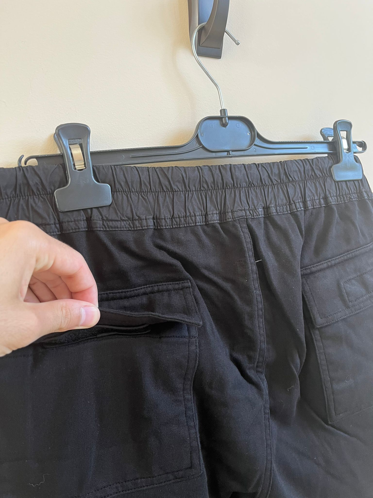 Rick Owens Drkshdw Mastodon Cut Cargo Pants in Black Color Size US 32 / EU 48 - 13 Thumbnail