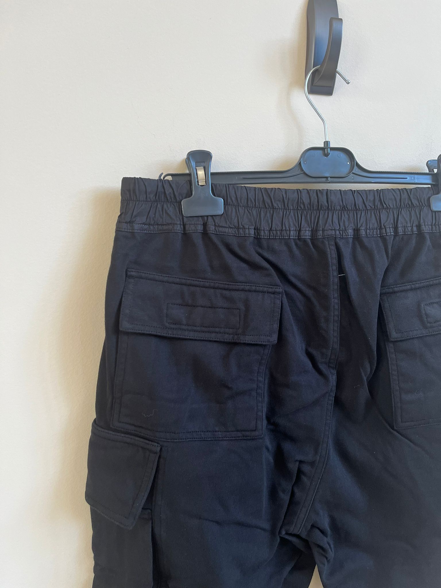 Rick Owens Drkshdw Mastodon Cut Cargo Pants in Black Color Size US 32 / EU 48 - 14 Thumbnail