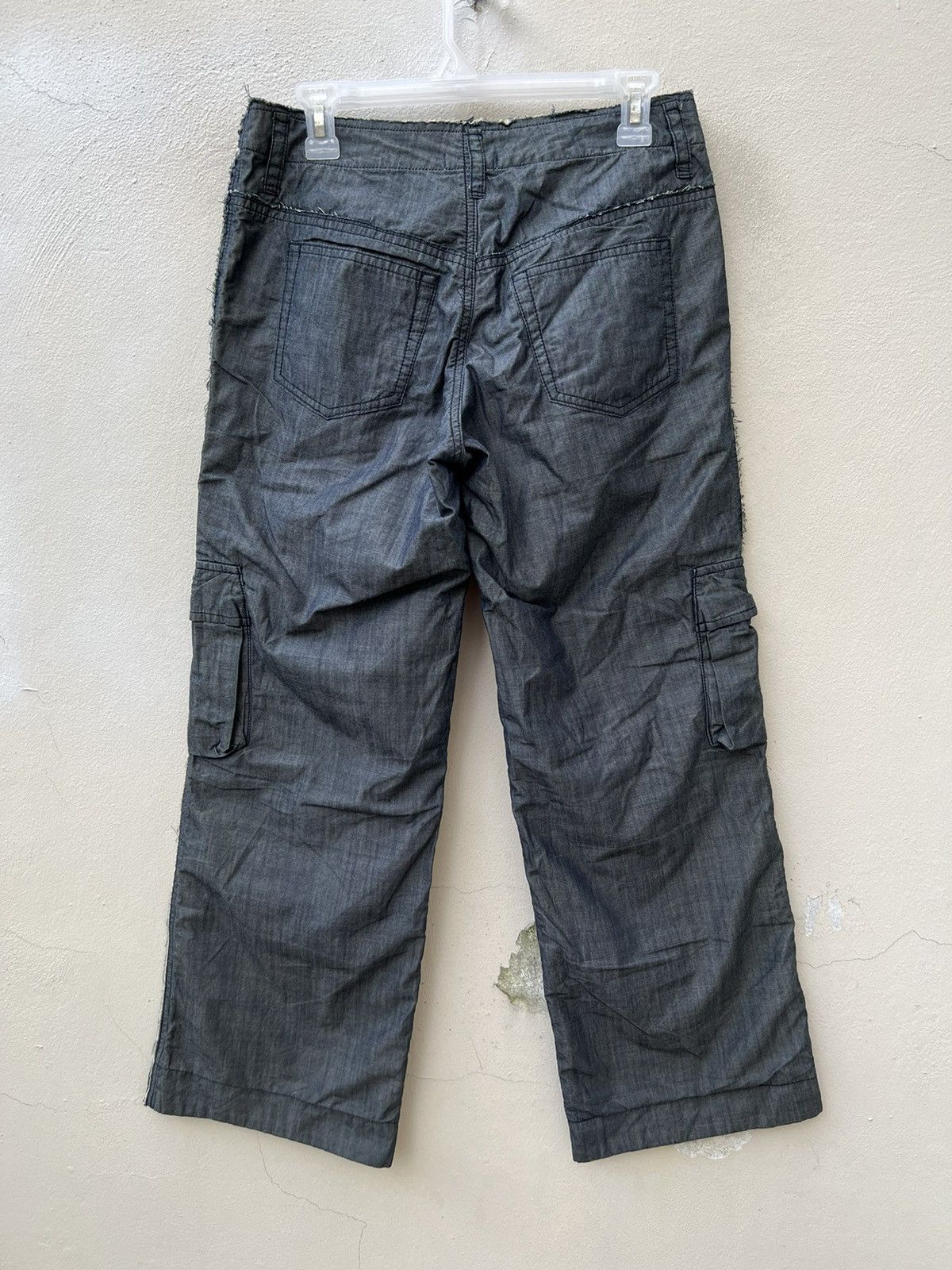 Issey Miyake Issey Miyake Plantation Lining Tartan Cut Out Cargo Trouser Size US 29 - 9 Thumbnail