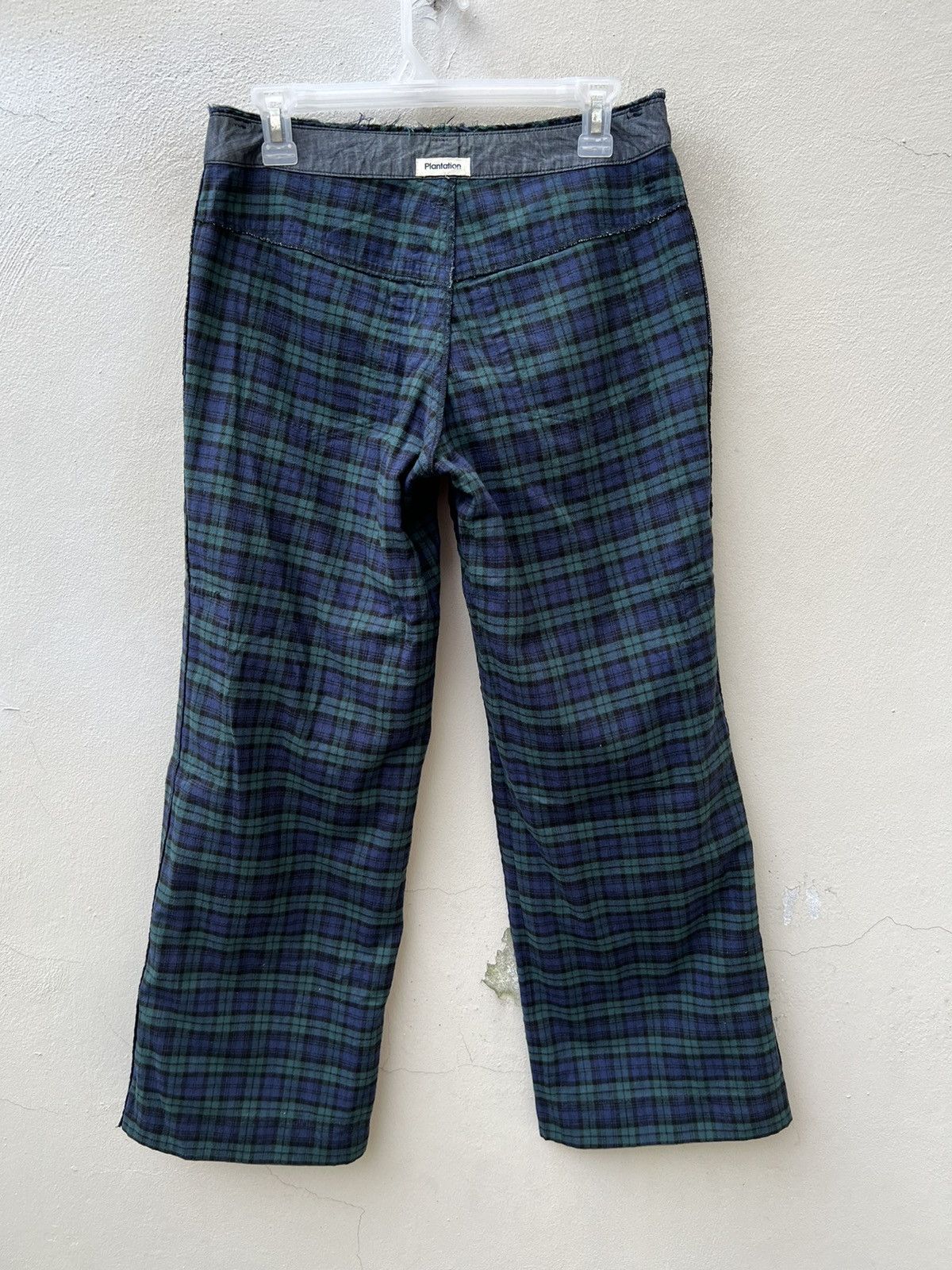 Issey Miyake Issey Miyake Plantation Lining Tartan Cut Out Cargo Trouser Size US 29 - 14 Thumbnail