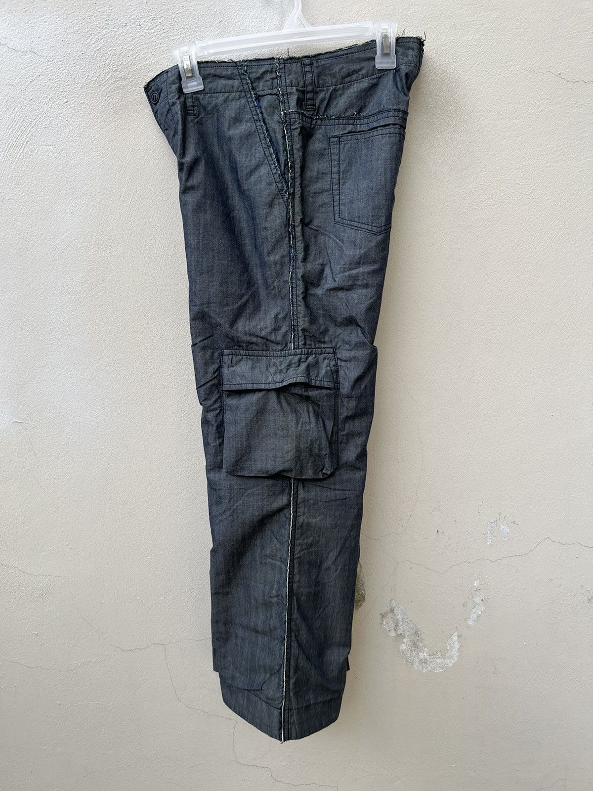Issey Miyake Issey Miyake Plantation Lining Tartan Cut Out Cargo Trouser Size US 29 - 10 Thumbnail