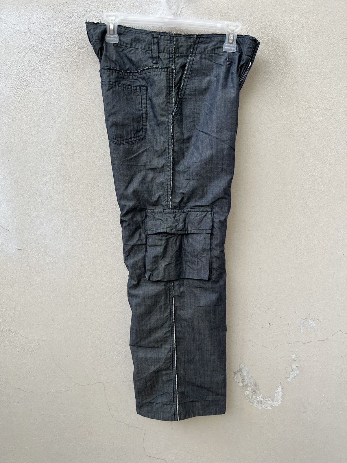 Issey Miyake Issey Miyake Plantation Lining Tartan Cut Out Cargo Trouser Size US 29 - 11 Thumbnail