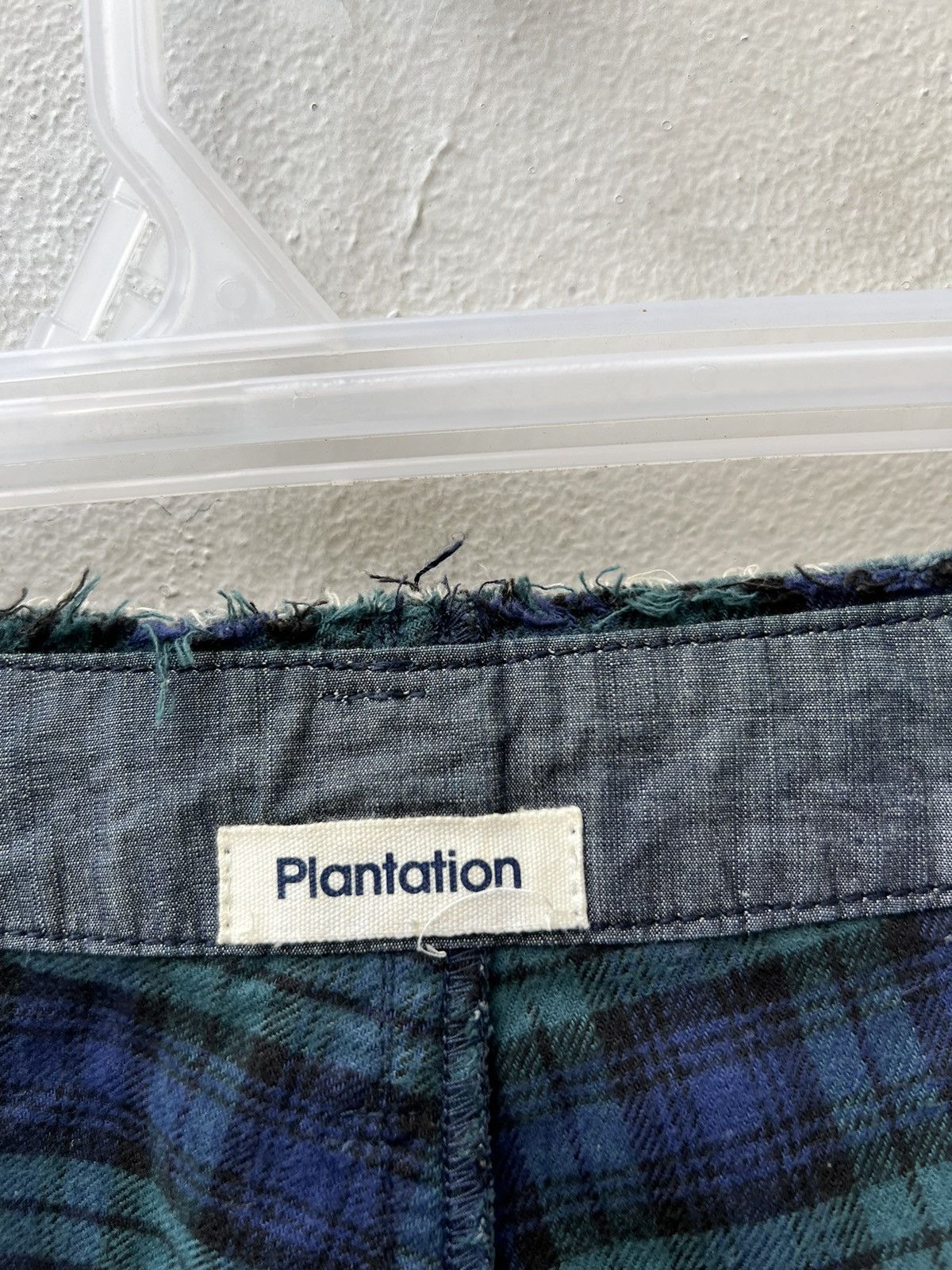 Issey Miyake Issey Miyake Plantation Lining Tartan Cut Out Cargo Trouser Size US 29 - 15 Thumbnail