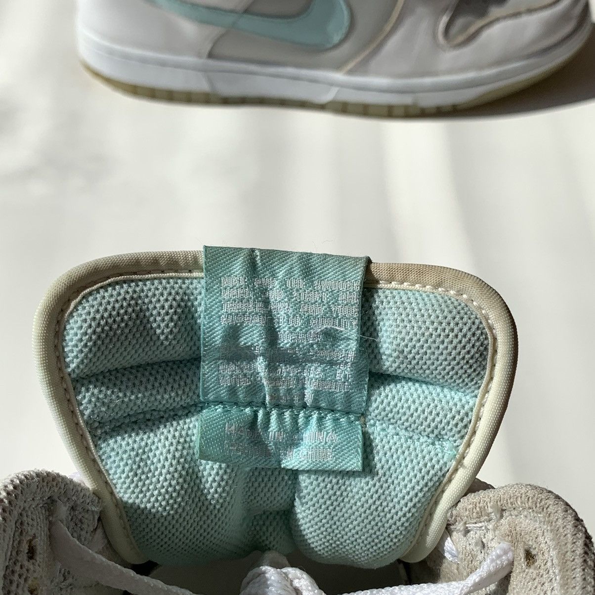 Nike 2005 Nike Dunk Low Ice Blue Neutral Grey White / Baby Blue Size US 7.5 / EU 40-41 - 14 Thumbnail