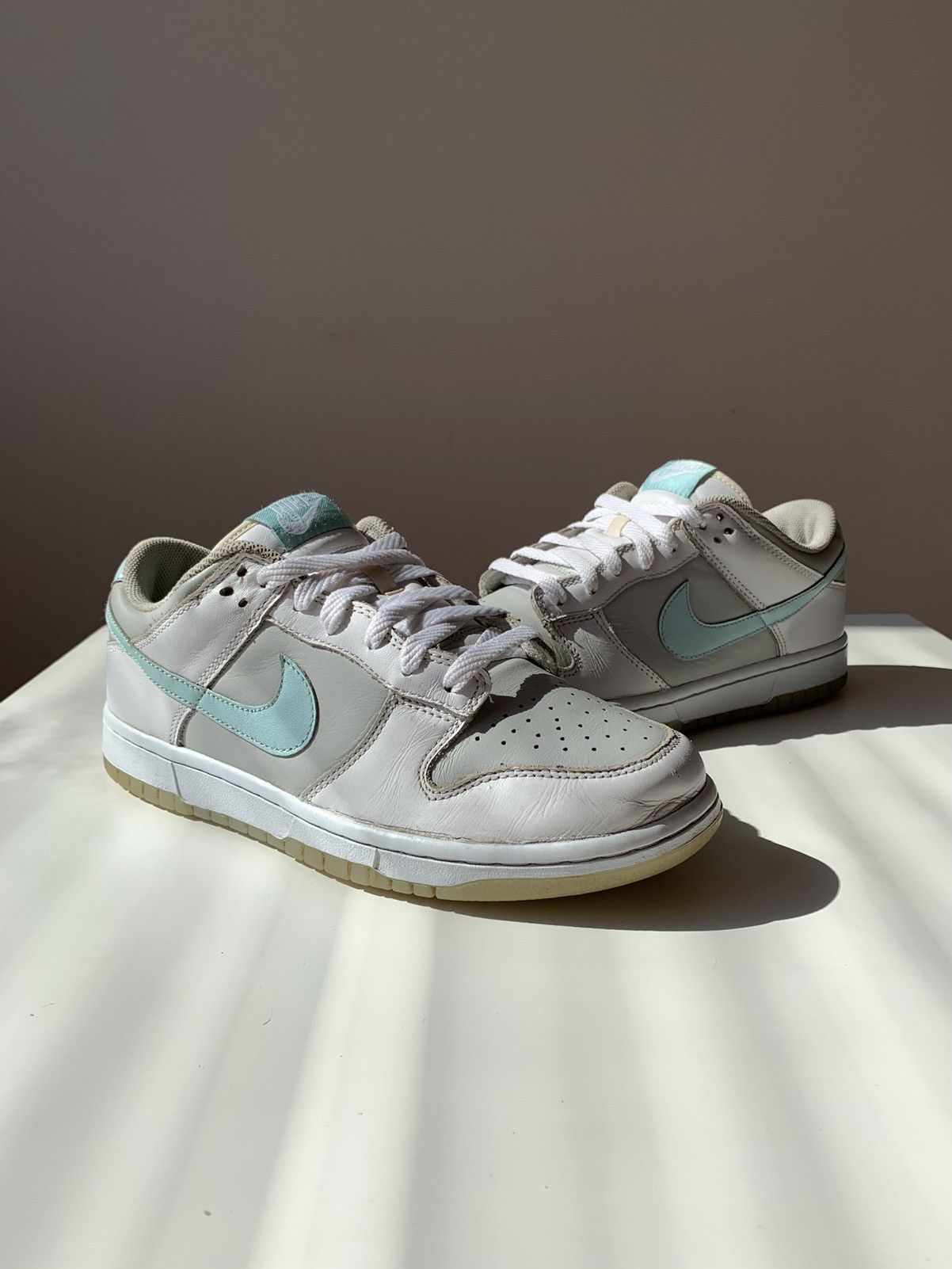 Nike 2005 Nike Dunk Low Ice Blue Neutral Grey White / Baby Blue Size US 7.5 / EU 40-41 - 2 Thumbnail