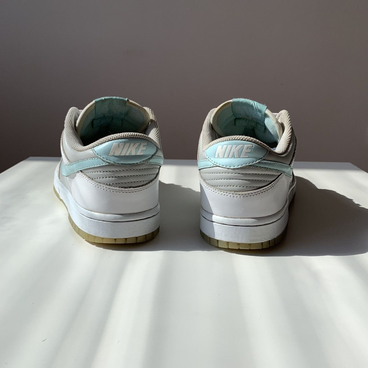 Nike 2005 Nike Dunk Low Ice Blue Neutral Grey White / Baby Blue Size US 7.5 / EU 40-41 - 7 Thumbnail