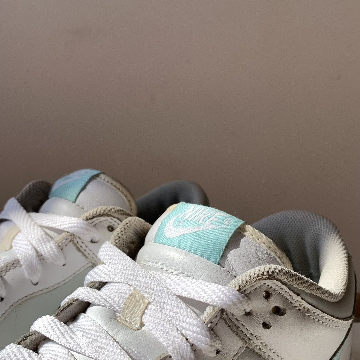 Nike 2005 Nike Dunk Low Ice Blue Neutral Grey White / Baby Blue Size US 7.5 / EU 40-41 - 6 Thumbnail
