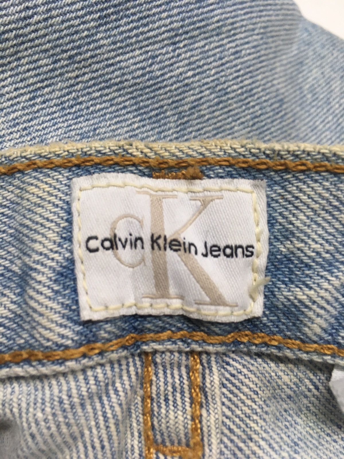 Calvin Klein × Vintage Vintage ‘80 Calvin Klein easy fit jean light wash blue deni Size US 29 - 10 Thumbnail