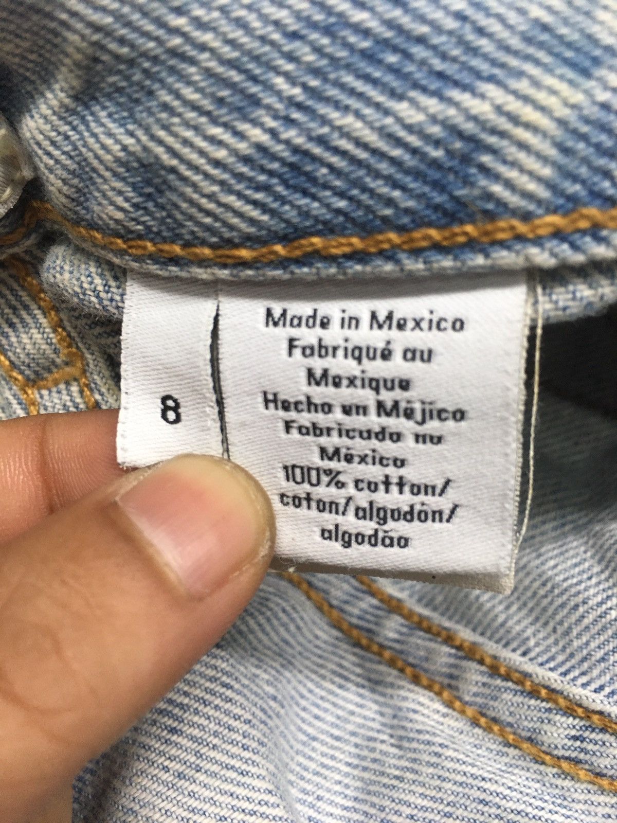 Calvin Klein × Vintage Vintage ‘80 Calvin Klein easy fit jean light wash blue deni Size US 29 - 12 Thumbnail