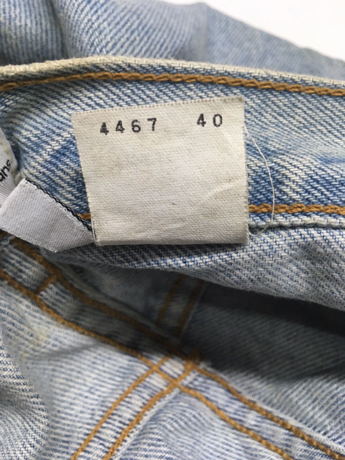 Calvin Klein × Vintage Vintage ‘80 Calvin Klein easy fit jean light wash blue deni Size US 29 - 14 Thumbnail