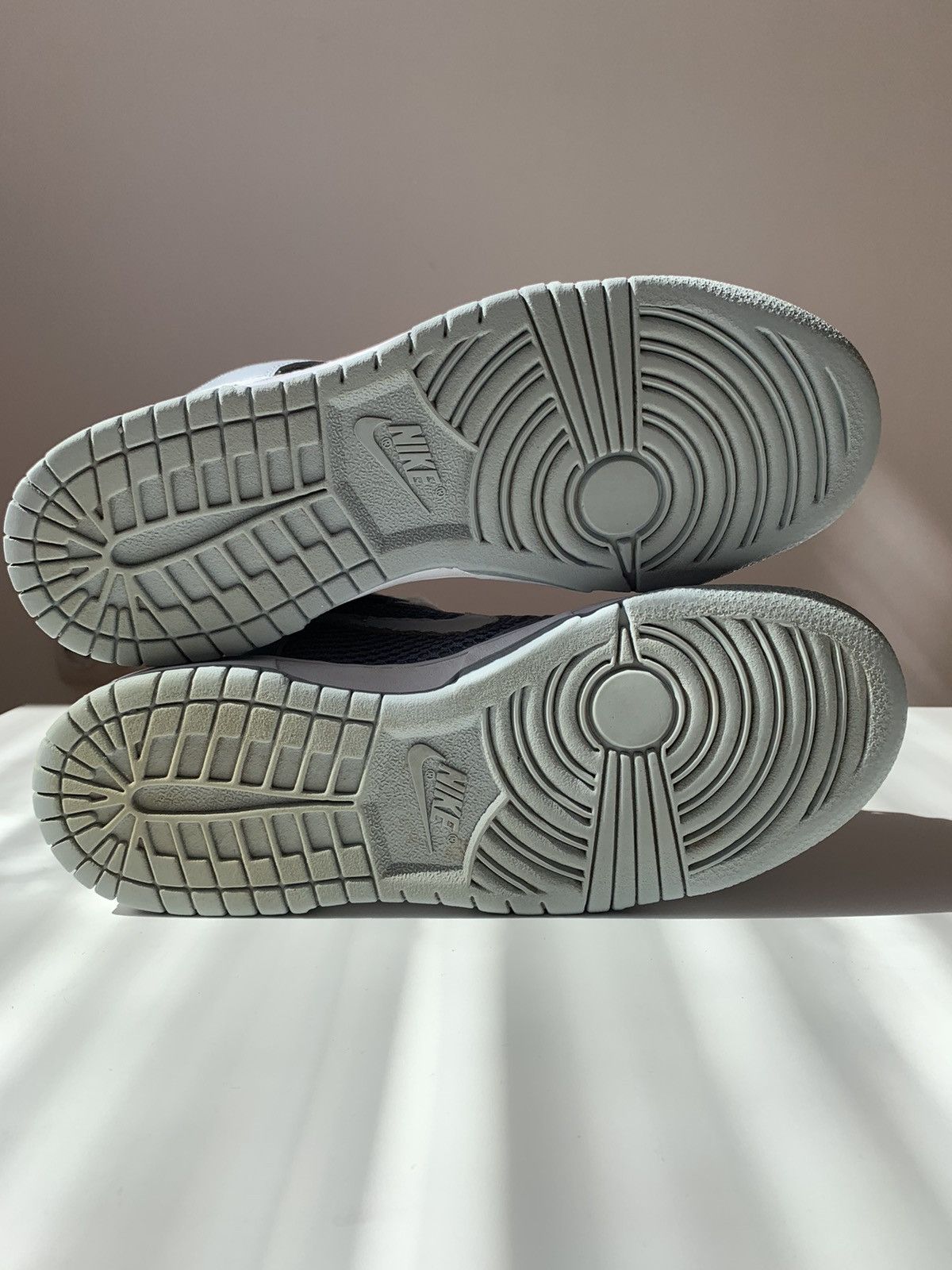 Nike SAMPLE 2004 Nike Dunk High Reflection 3M Cool Grey White Size US 7.5 / IT 37.5 - 15 Thumbnail