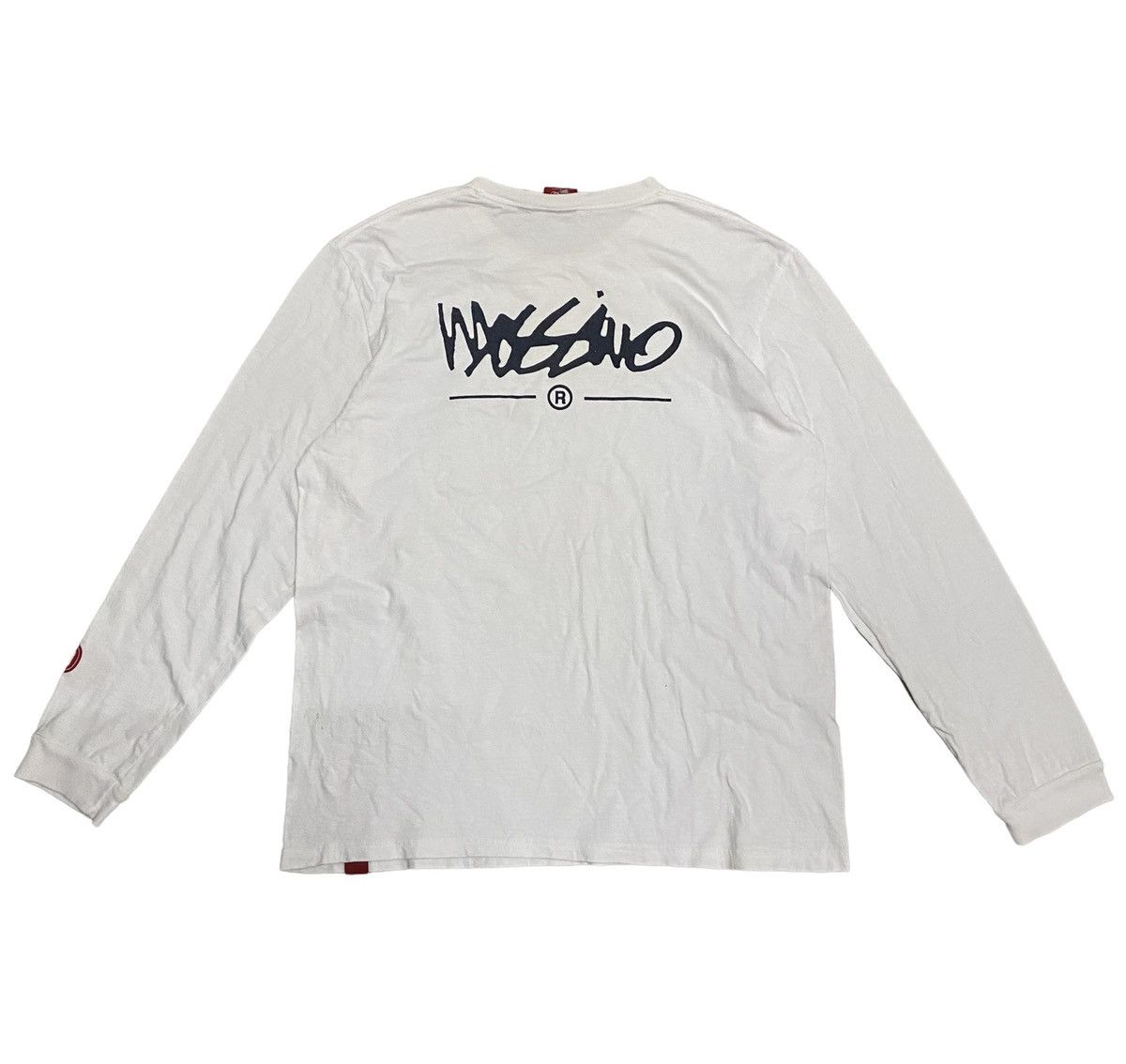 Mossimo × Vintage Vintage Mossimo BigLogo Longsleeve White Tee Size US M / EU 48-50 / 2 - 1 Thumbnail