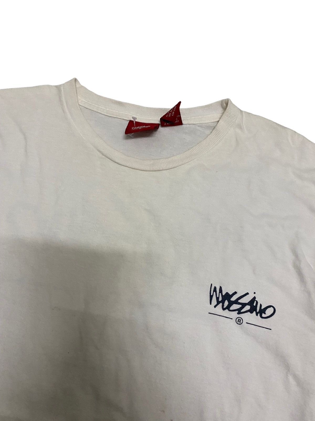 Mossimo × Vintage Vintage Mossimo BigLogo Longsleeve White Tee Size US M / EU 48-50 / 2 - 3 Thumbnail