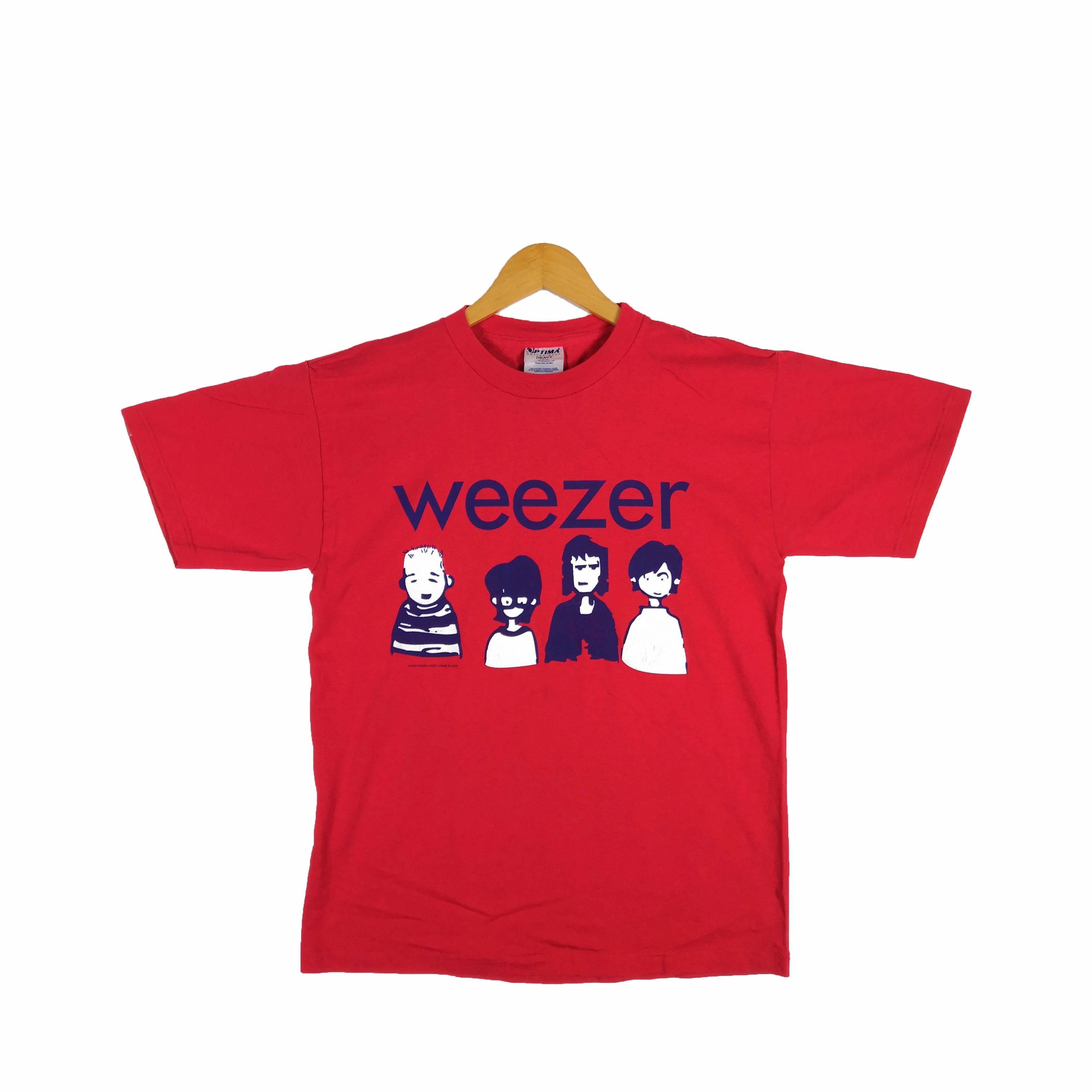 Band Tees × Vintage Vintage 90s Weezer T-Shirt Band Tour Tee | Grailed