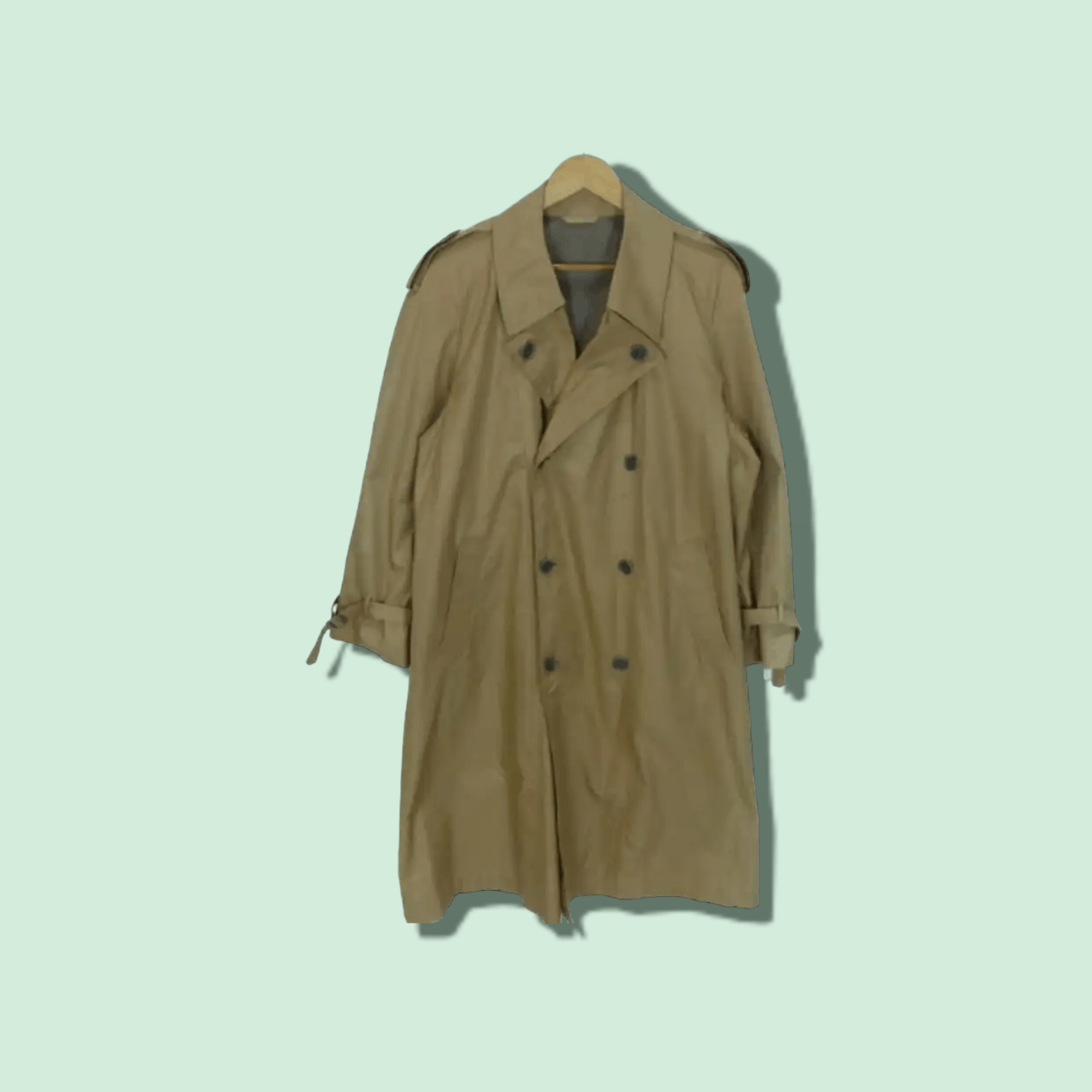 Japanese Brand Vintage BESTFEE Japan Trench Long Coat Size US M / EU 48-50 / 2 - 1 Thumbnail