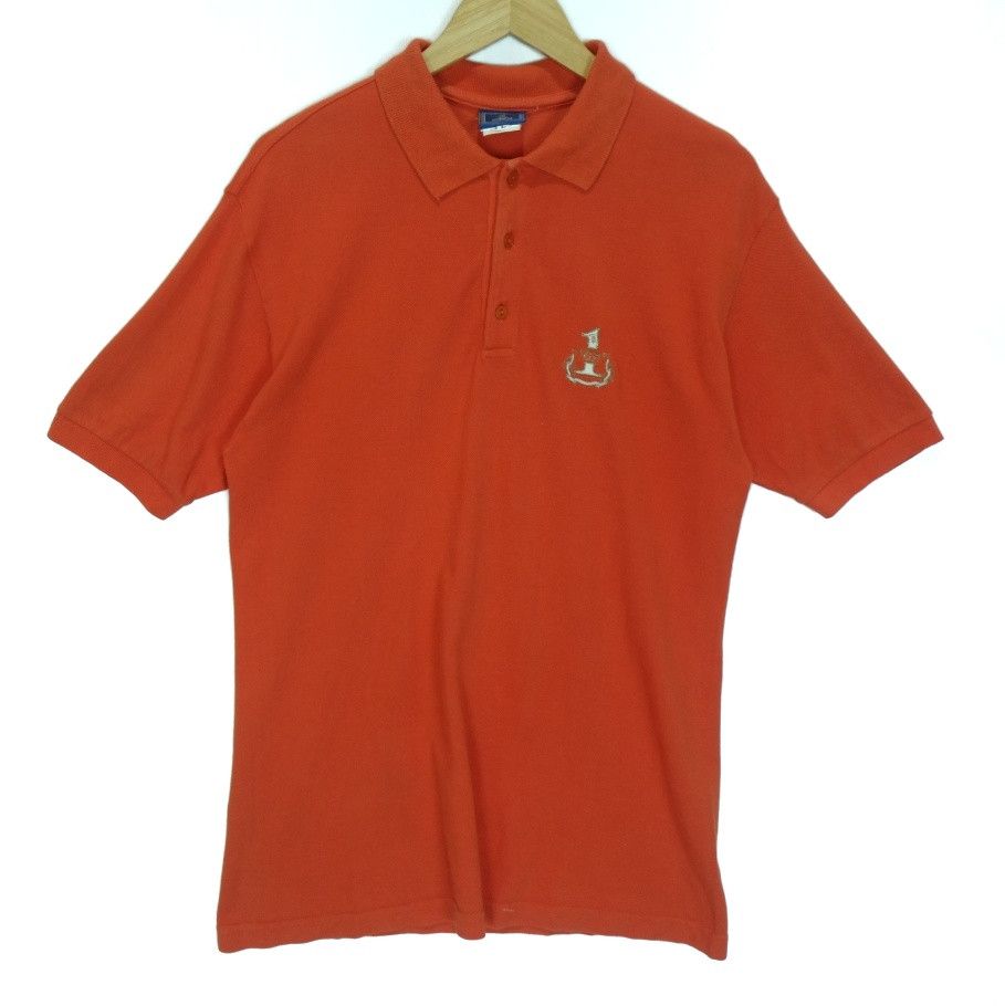 Trussardi Vintage 90's TRUSSARDI Polo Shirt Size US L / EU 52-54 / 3 - 2 Thumbnail