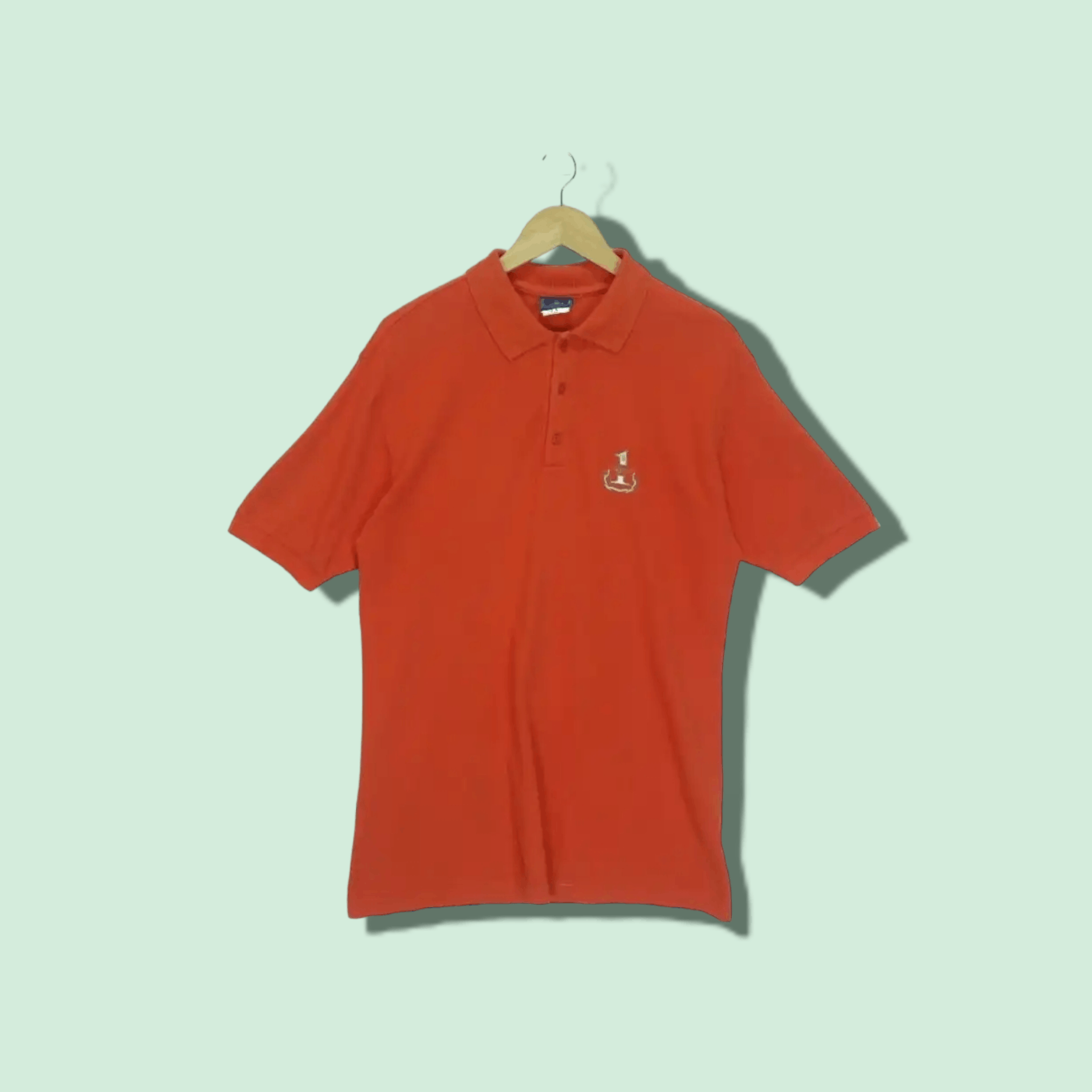 Trussardi Vintage 90's TRUSSARDI Polo Shirt Size US L / EU 52-54 / 3 - 1 Thumbnail