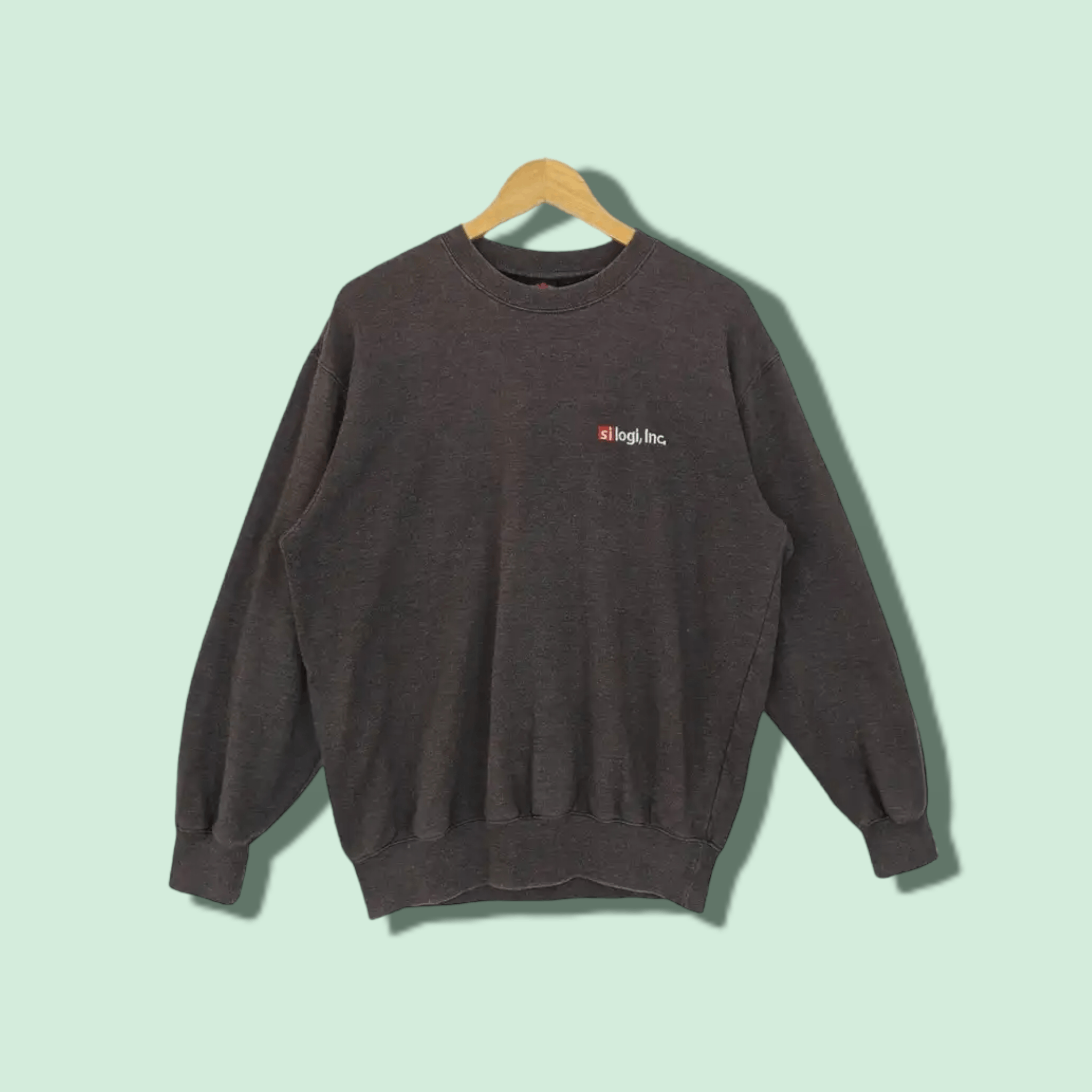 Japanese Brand Vintage 90's CANADIAN CREEK Sportswear Plain Sweatshirts Size US L / EU 52-54 / 3 - 1 Thumbnail
