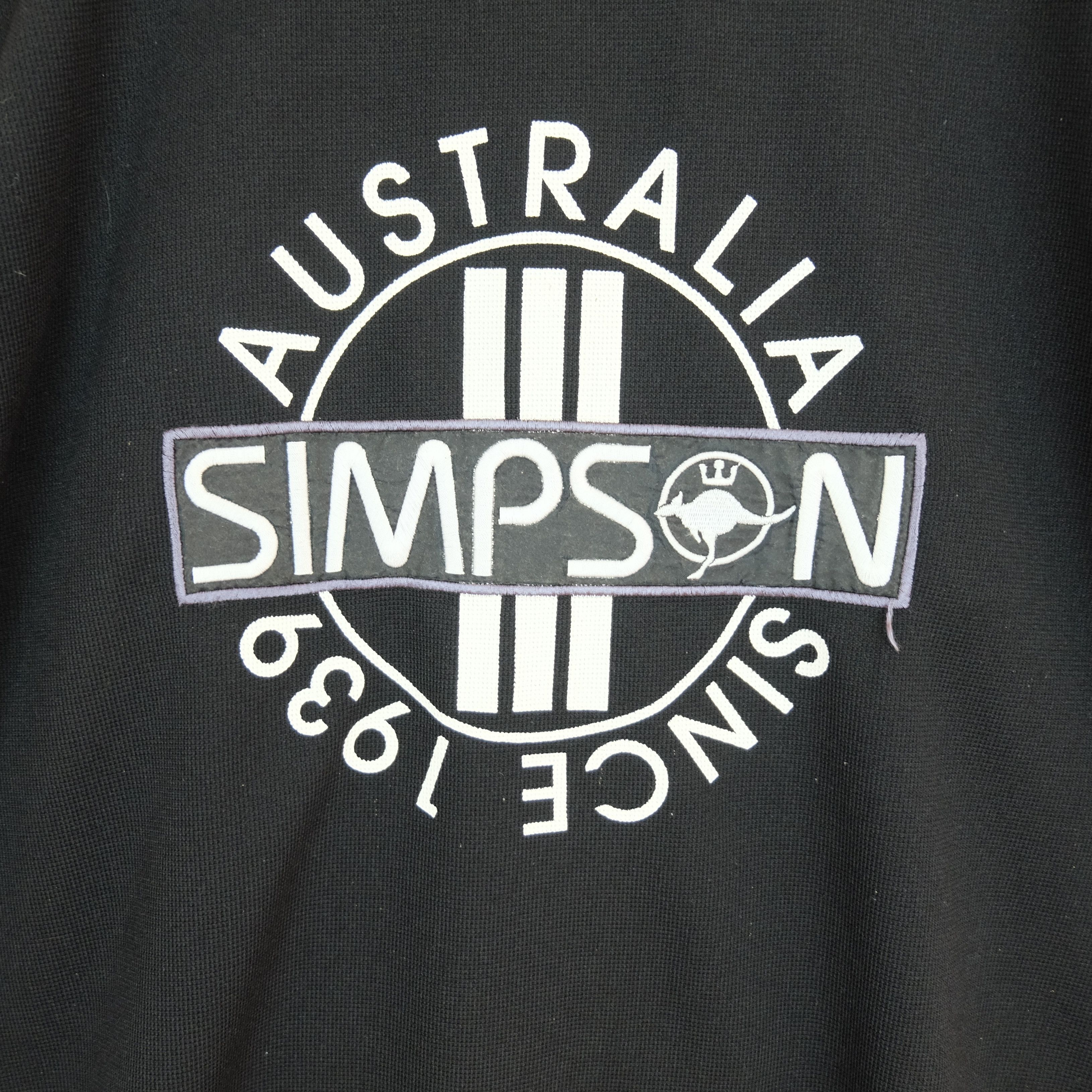 The Simpsons Vintage 90's SIMPSON Australia Big Logo T Shirt Size US M / EU 48-50 / 2 - 3 Thumbnail