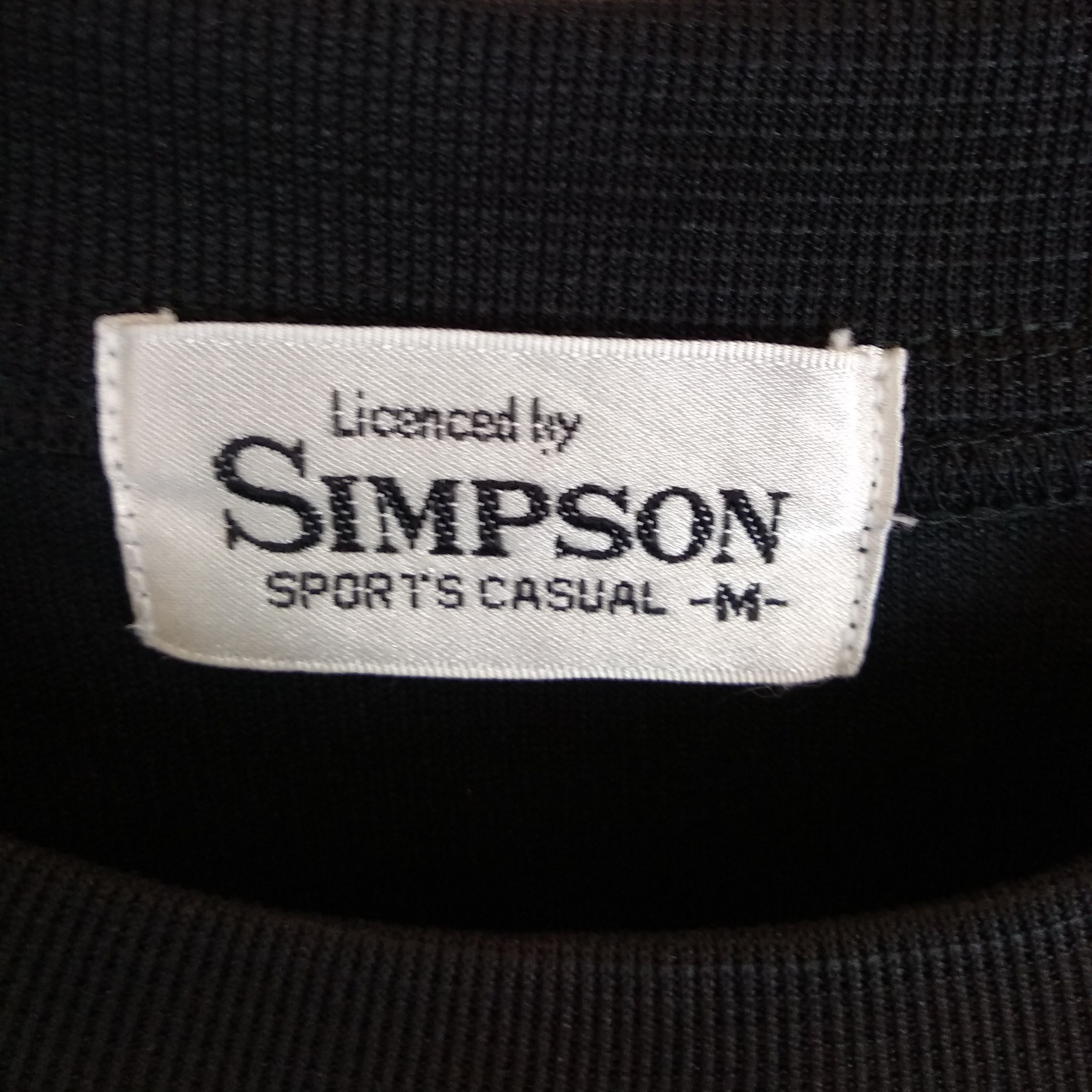 The Simpsons Vintage 90's SIMPSON Australia Big Logo T Shirt Size US M / EU 48-50 / 2 - 5 Thumbnail