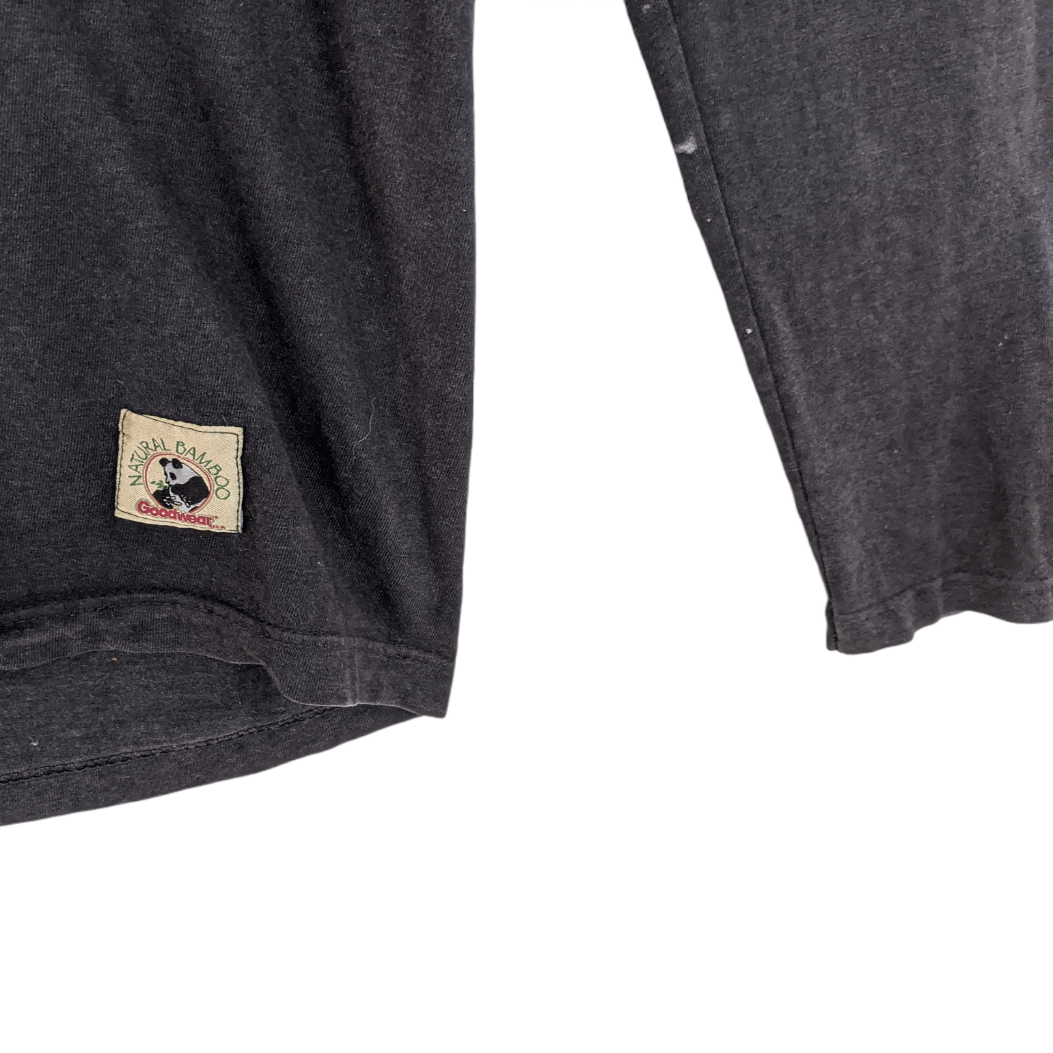 American Apparel Vintage 90's GOODWEAR Bamboo Long Sleeve Shirt Size US L / EU 52-54 / 3 - 4 Thumbnail