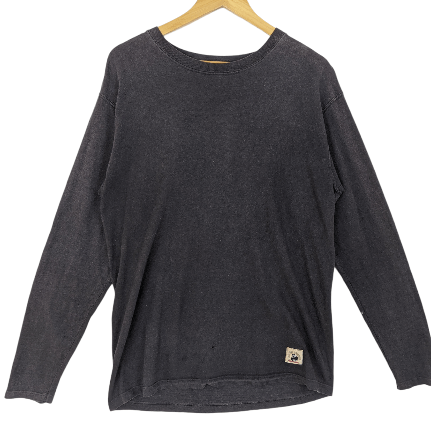 American Apparel Vintage 90's GOODWEAR Bamboo Long Sleeve Shirt Size US L / EU 52-54 / 3 - 2 Thumbnail