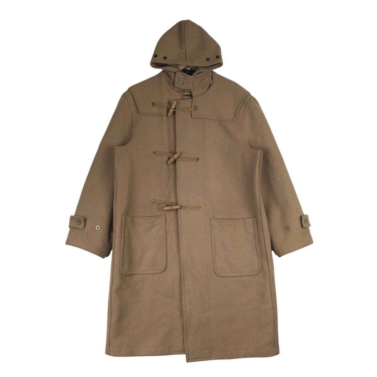 Original Montgomery The Montgomery Hoodie Duffle Coat Jacket Size US L / EU 52-54 / 3 - 1 Thumbnail