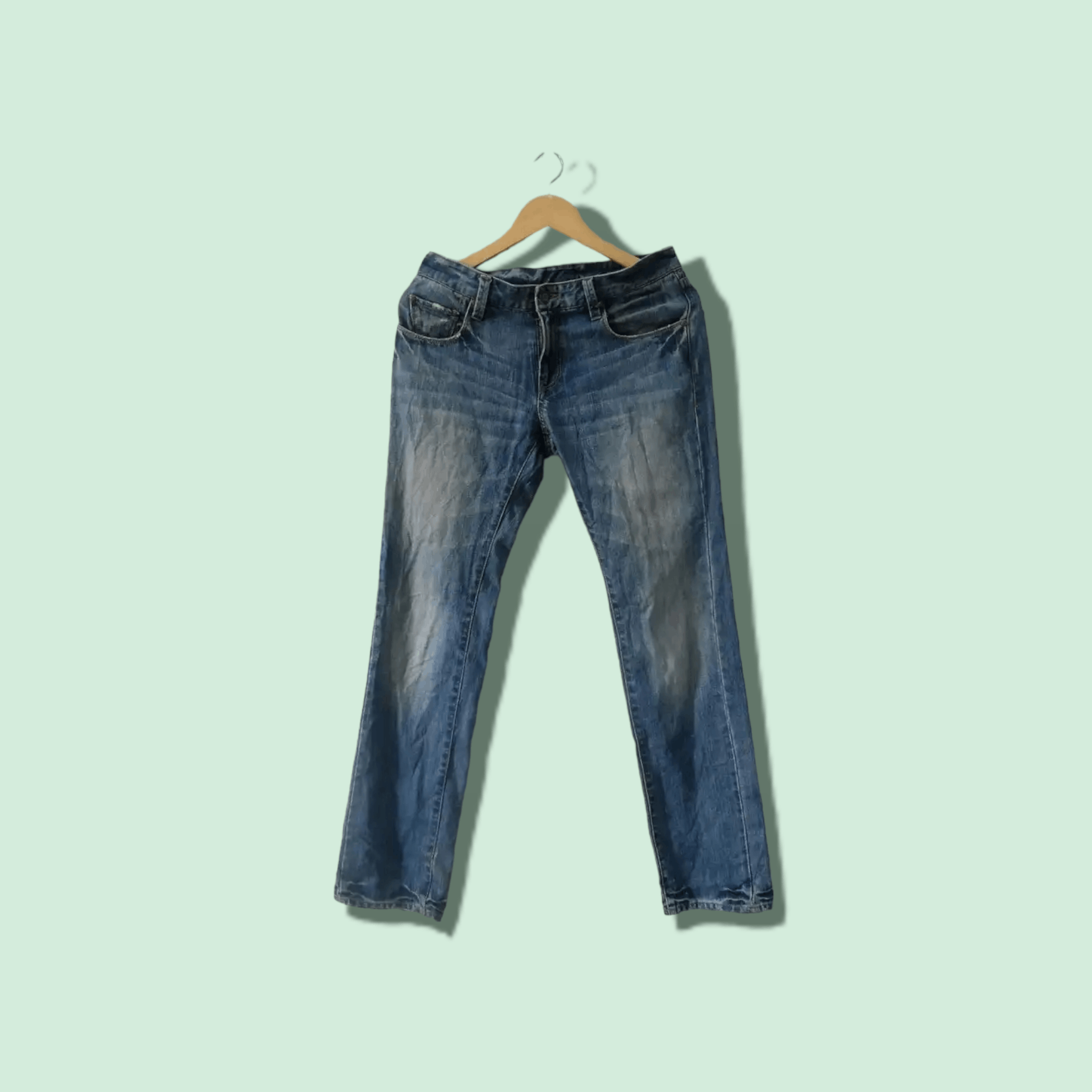 Japanese Brand RAGEBLUE Denim Pant Size US 32 / EU 48 - 1 Thumbnail