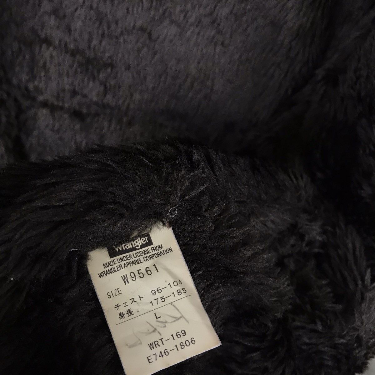 Vintage × Wrangler Vintage Faded Wrangler Wrange Coat Sherpa Jacket Size US L / EU 52-54 / 3 - 11 Thumbnail