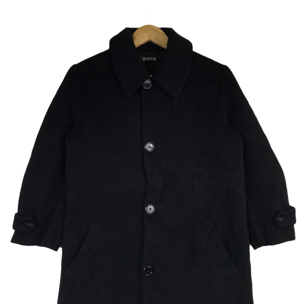 CABANE de ZUCCa Cabane de Zucca Wool Coat Long Jacket Size US M / EU 48-50 / 2 - 2 Thumbnail