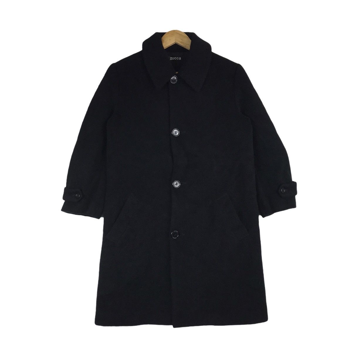 CABANE de ZUCCa Cabane de Zucca Wool Coat Long Jacket Size US M / EU 48-50 / 2 - 1 Thumbnail