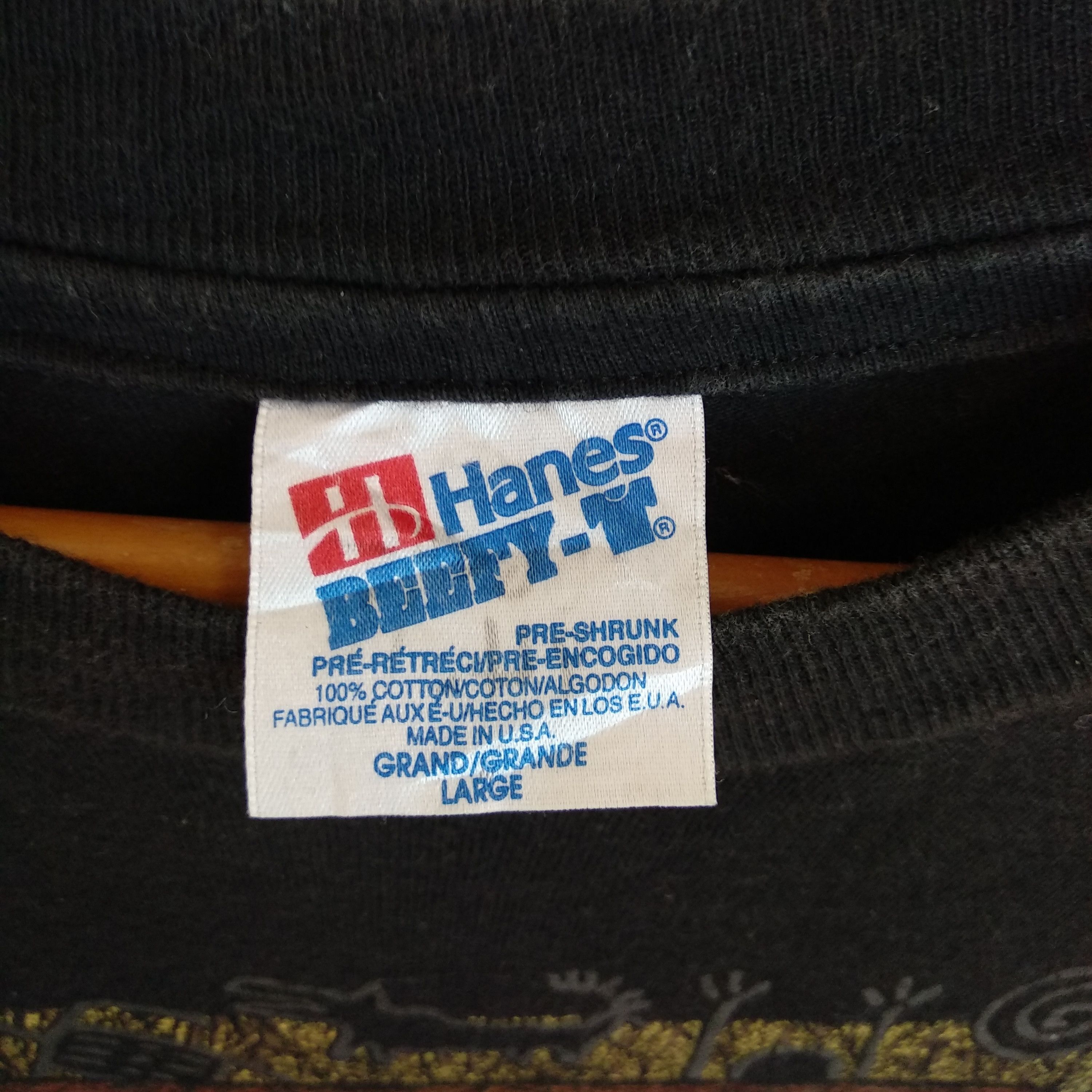 Hanes 90's HANES Vancouver Canada Ren Stacy Graphic T Shirt Size US L / EU 52-54 / 3 - 8 Thumbnail