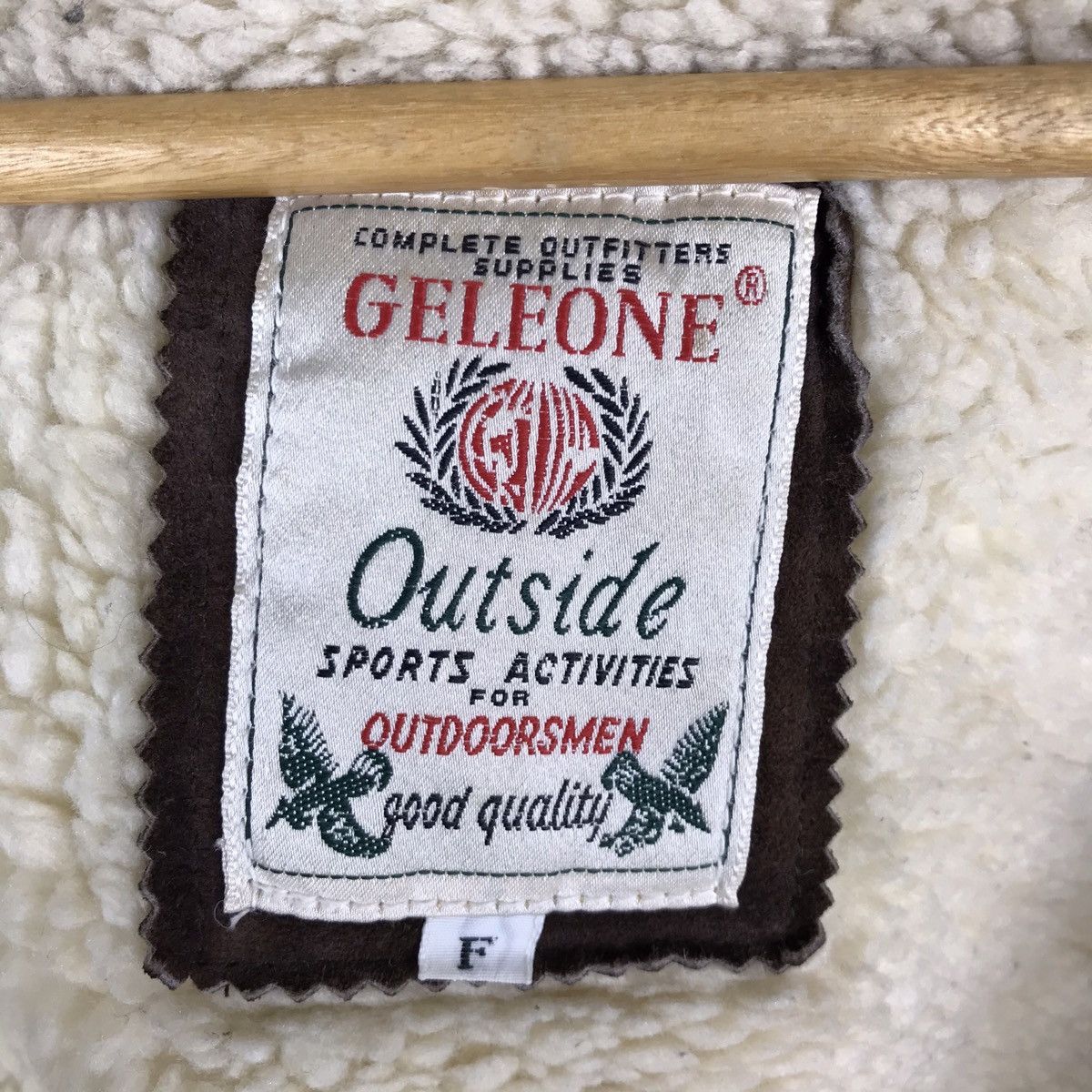 Other Vintage Outdoorsmen Hoodie Sherpa Suede Leather Jacket Size US M / EU 48-50 / 2 - 8 Thumbnail