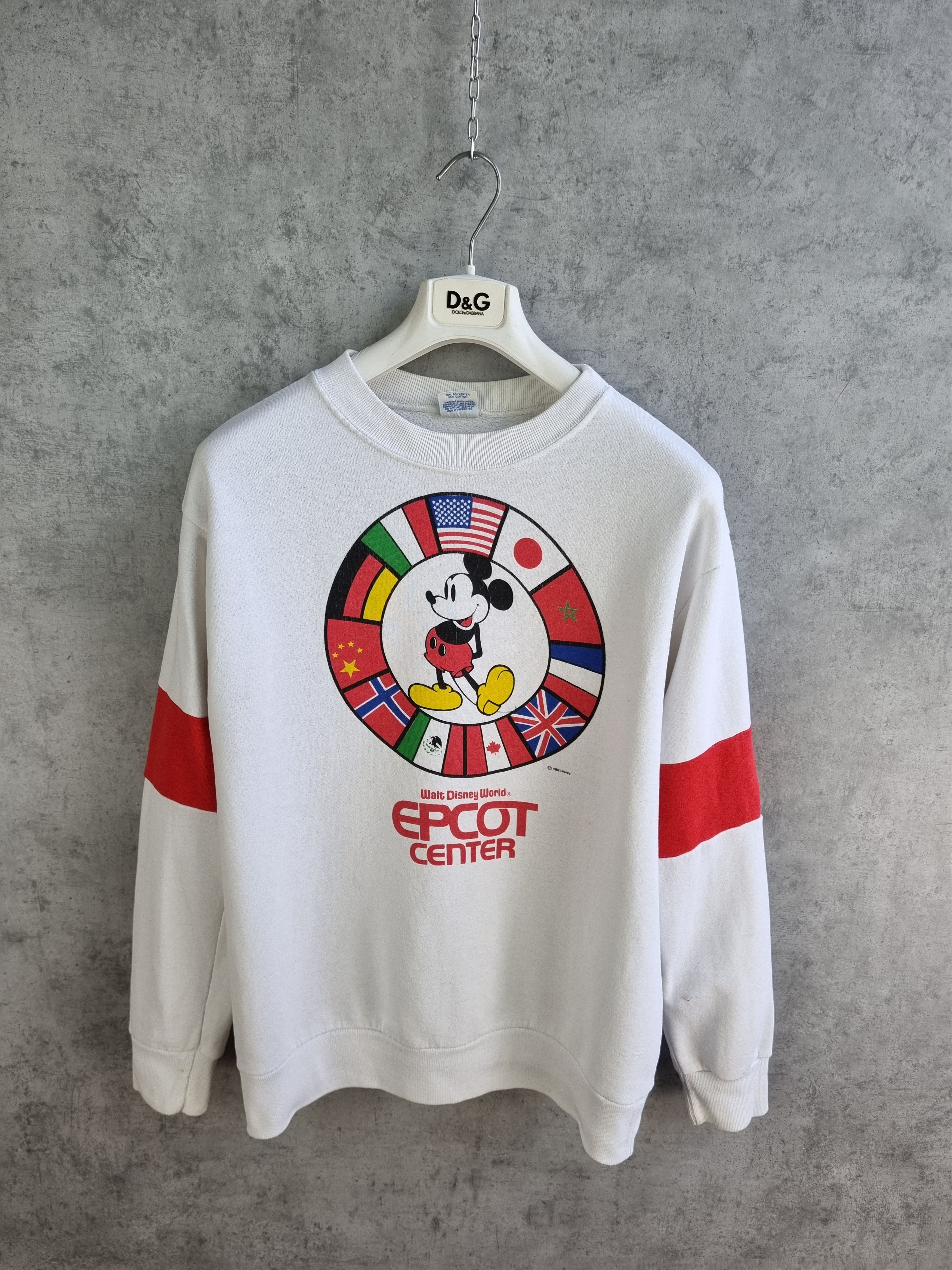 Disney × Mickey Mouse Vintage 1982 Mickey Mouse 50/50 Disney World Productions Size US M / EU 48-50 / 2 - 1 Thumbnail