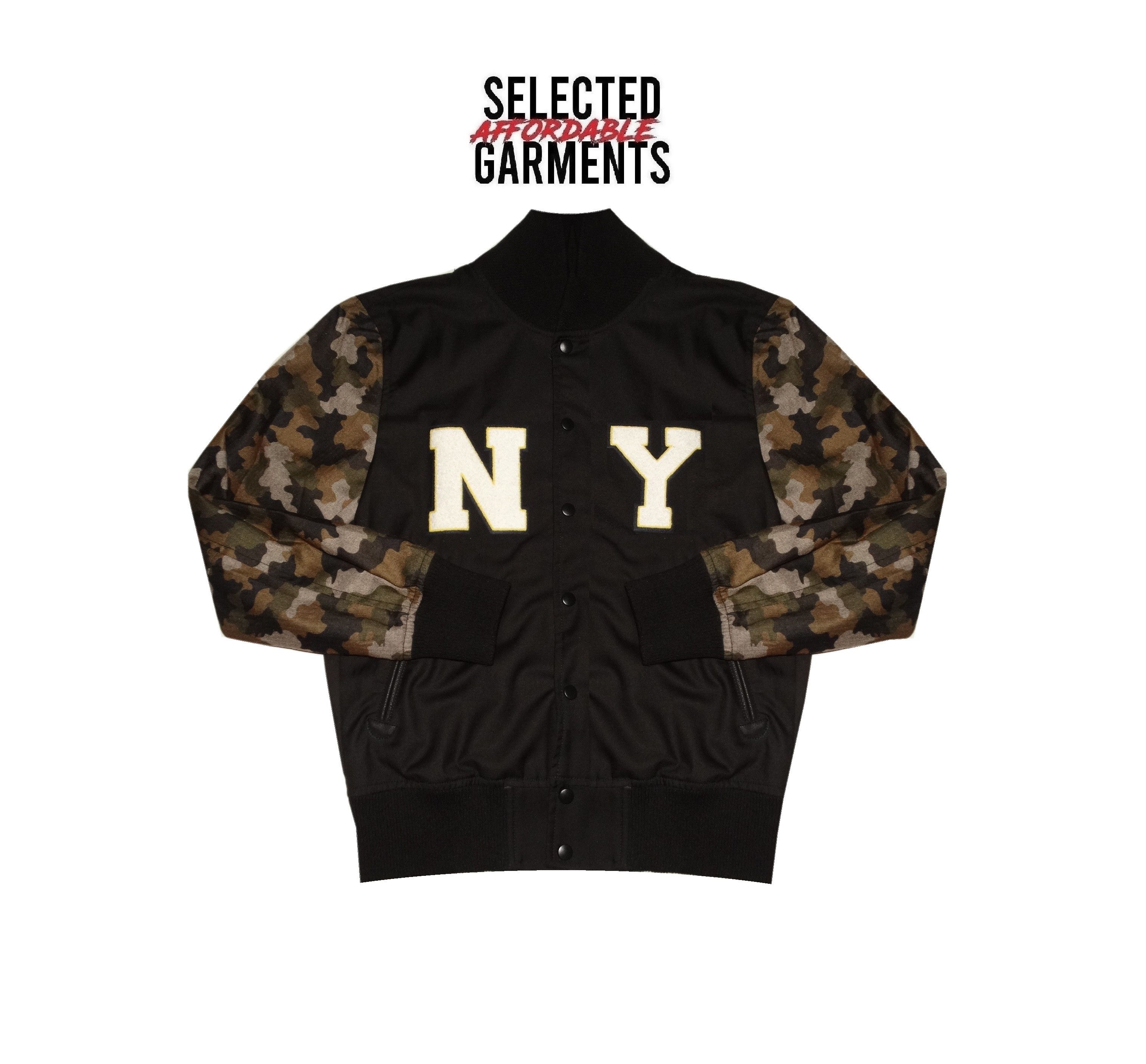 Japanese Brand Y23 brth breath design number nine camo bomber NY new york Size US M / EU 48-50 / 2 - 1 Thumbnail