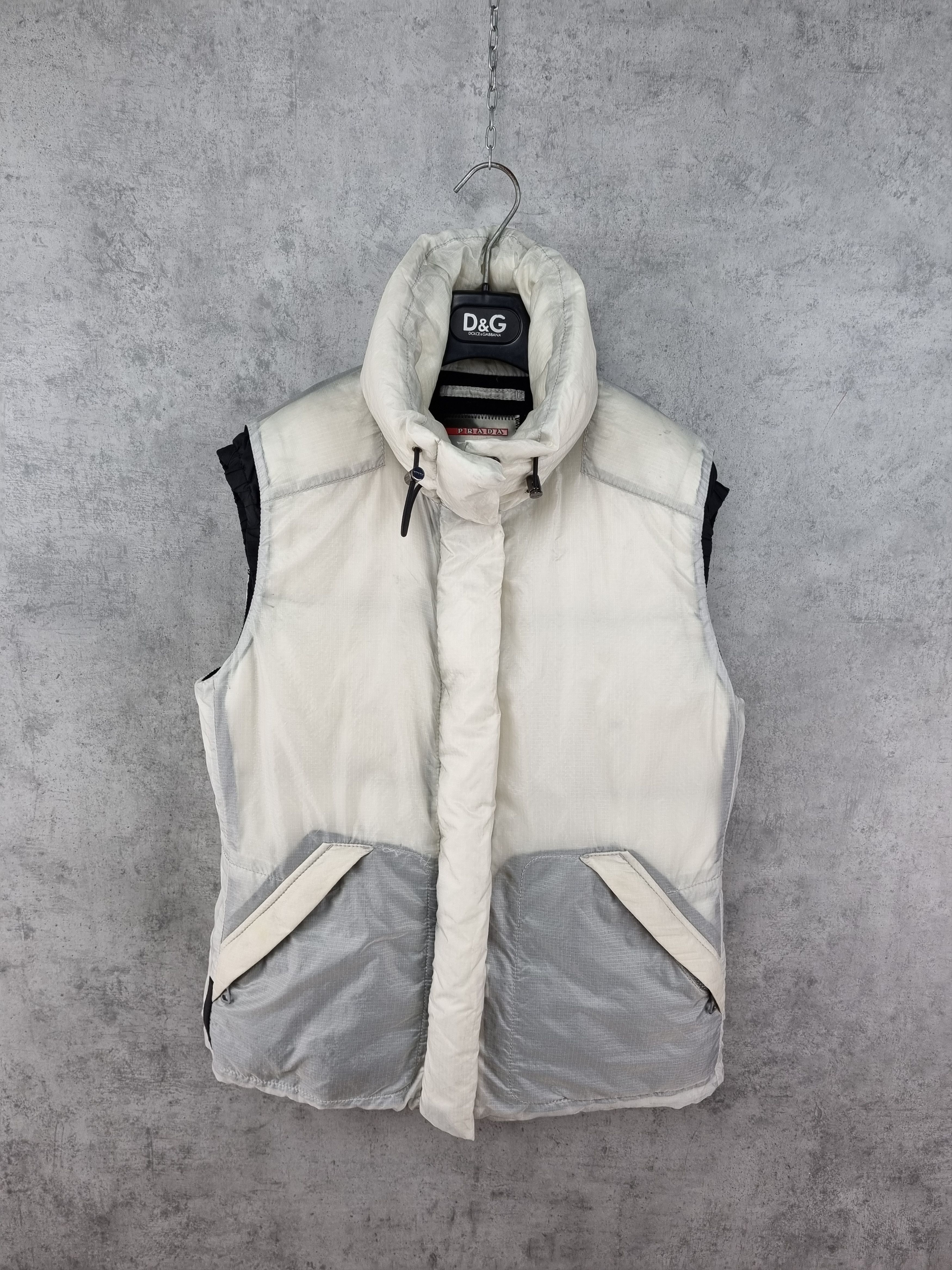 Prada Prada padded down puffer vest ART 290104 | Grailed