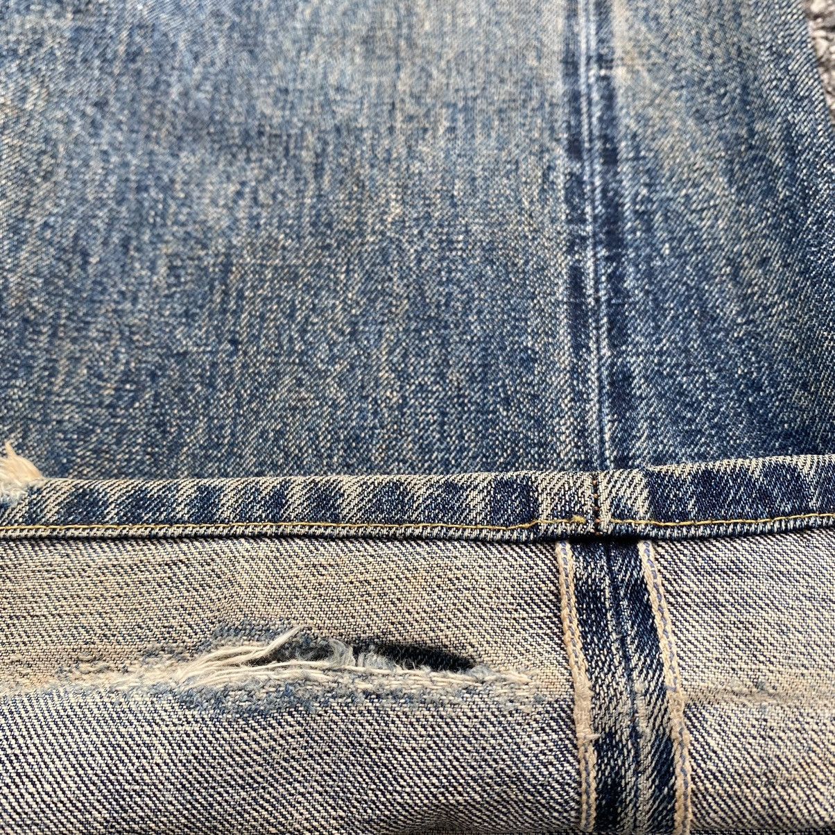 Studio D'Artisan Vtg Studio D’artisan Natural Worn Blue Selvedge Size US 31 - 15 Thumbnail