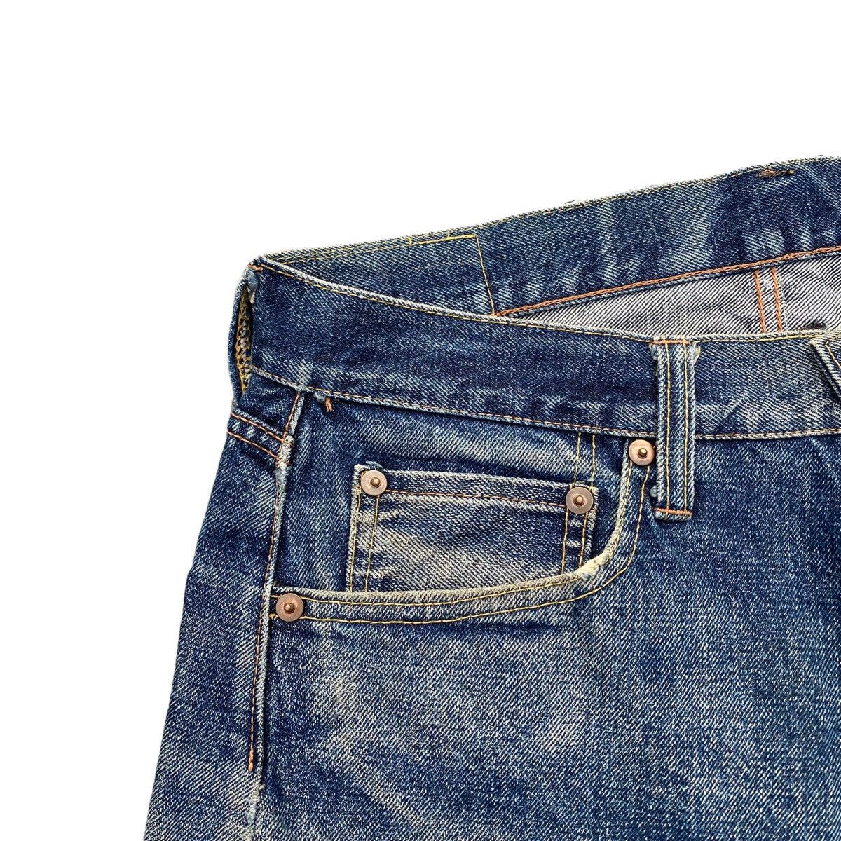 Studio D'Artisan Vtg Studio D’artisan Natural Worn Blue Selvedge Size US 31 - 3 Thumbnail