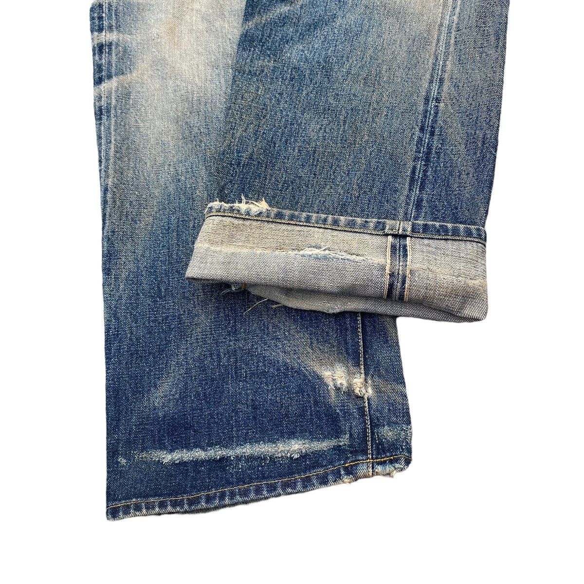 Studio D'Artisan Vtg Studio D’artisan Natural Worn Blue Selvedge Size US 31 - 13 Thumbnail