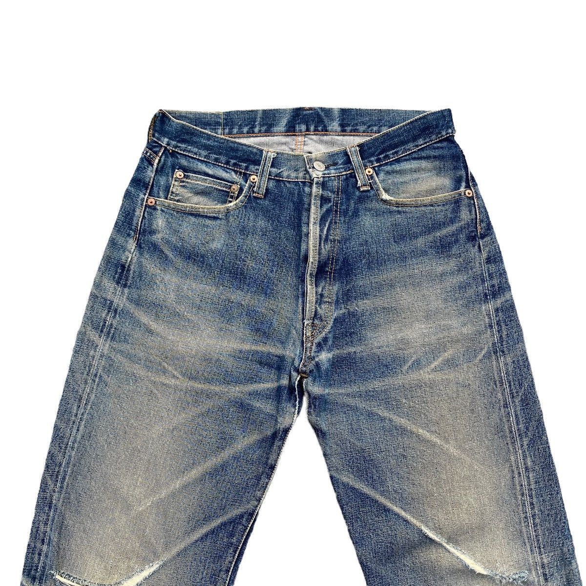 Studio D'Artisan Vtg Studio D’artisan Natural Worn Blue Selvedge Size US 31 - 2 Thumbnail