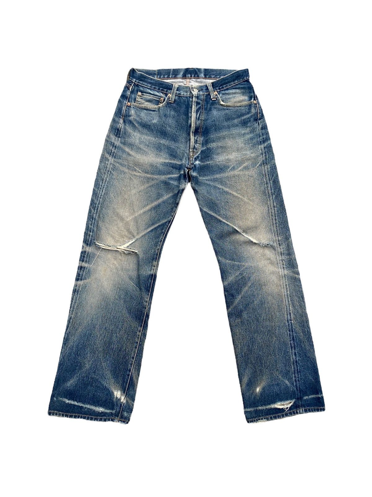 Vtg Studio D’artisan Natural Worn Blue Selvedge