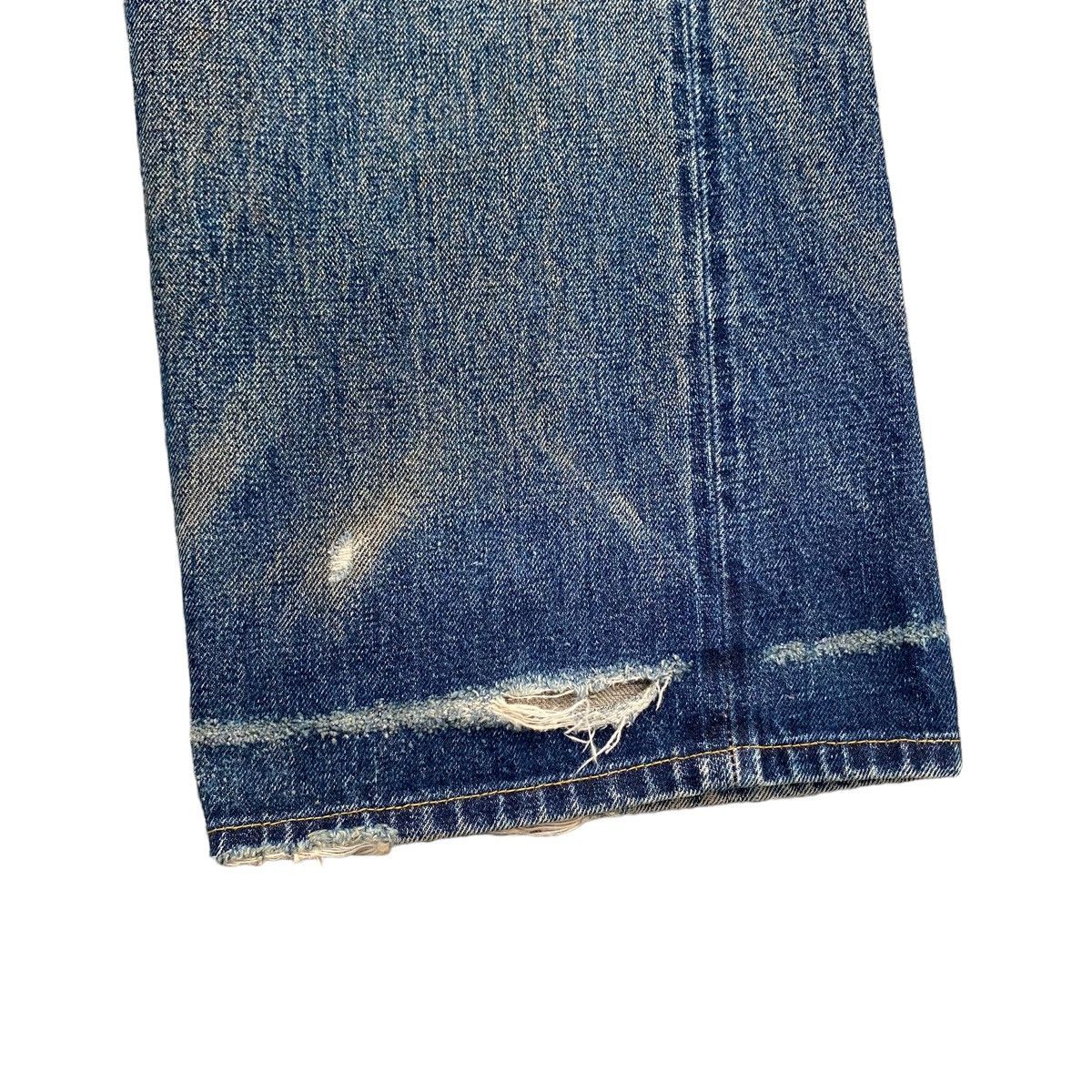 Studio D'Artisan Vtg Studio D’artisan Natural Worn Blue Selvedge Size US 31 - 14 Thumbnail