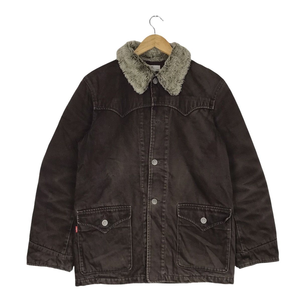 Levi's × Levi's Vintage Clothing Vintage Faded Levi’s Red Tab Hunting Jacket Size US L / EU 52-54 / 3 - 1 Thumbnail
