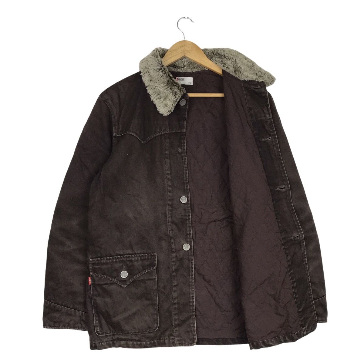 Levi's × Levi's Vintage Clothing Vintage Faded Levi’s Red Tab Hunting Jacket Size US L / EU 52-54 / 3 - 6 Thumbnail