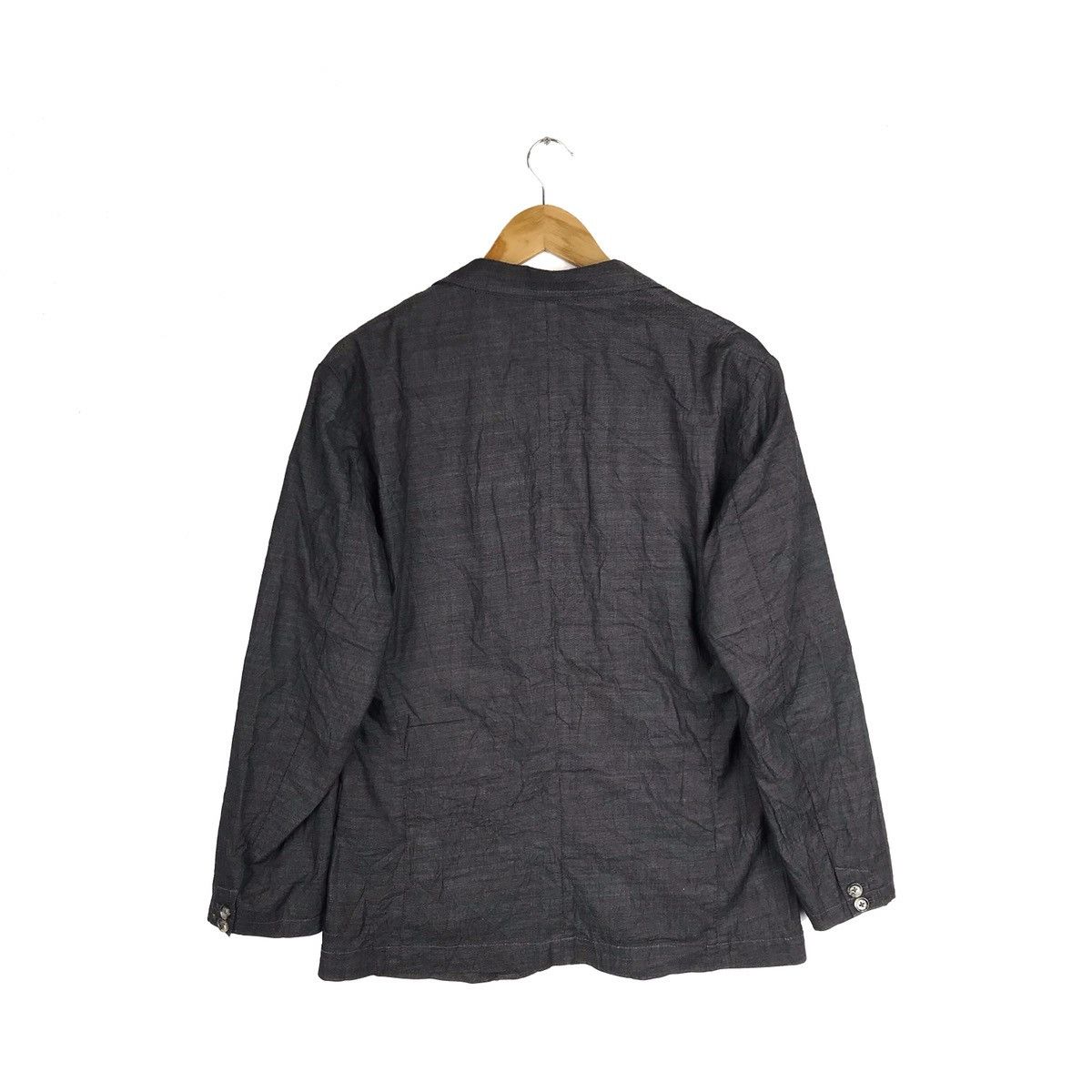 Emporio Armani Emporio Armani Jeans Blazer Coat Jacket Size US M / EU 48-50 / 2 - 2 Thumbnail