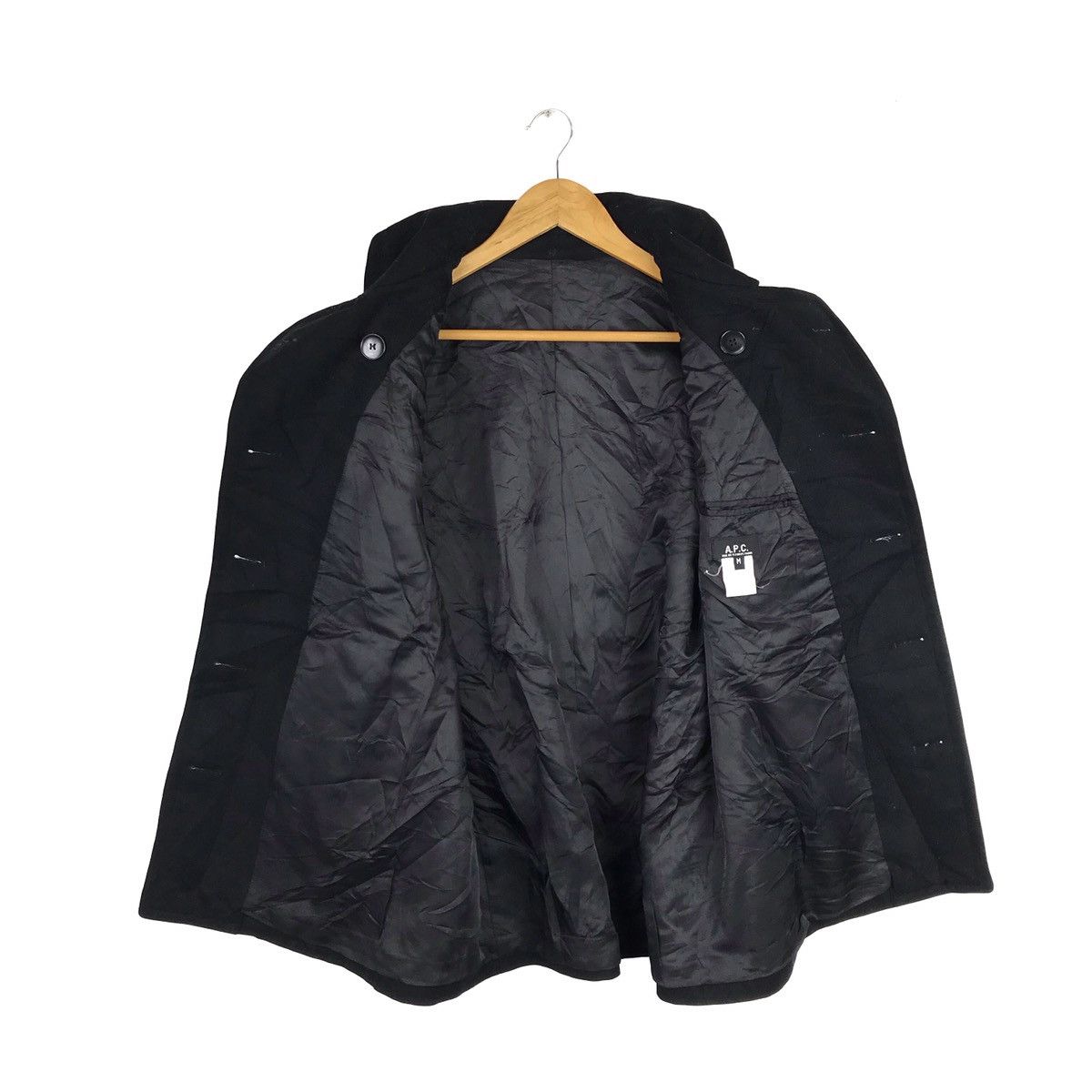 A.P.C. A.P.C Classic Double Breasted Wool Coat Jacket Size US M / EU 48-50 / 2 - 3 Thumbnail