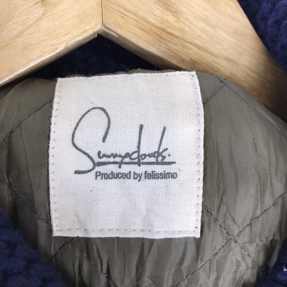Japanese Brand Felissimo Habitat Art Work Wool Zip Up Jacket Size US M / EU 48-50 / 2 - 11 Thumbnail