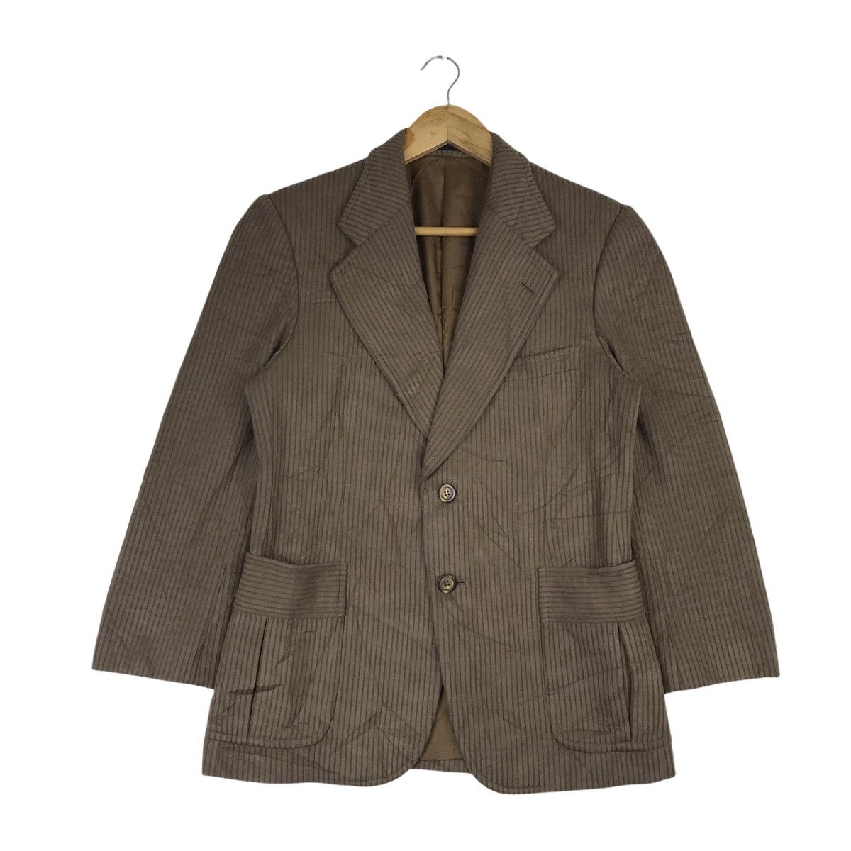 Designer Vintage Jean Laurent Corduroy Coat Blazer Jacket Size US S / EU 44-46 / 1 - 1 Thumbnail