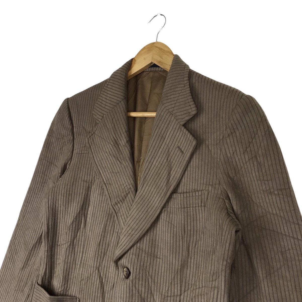 Designer Vintage Jean Laurent Corduroy Coat Blazer Jacket Size US S / EU 44-46 / 1 - 5 Thumbnail