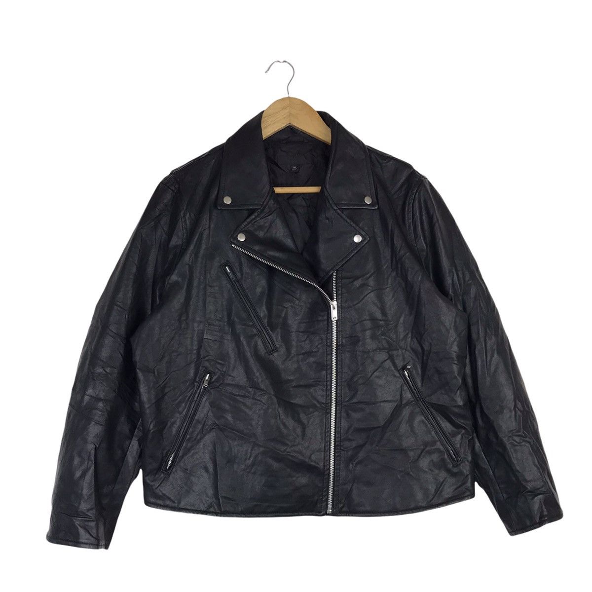 Uniqlo Seditionaries Punk Zip Up Black Jacket